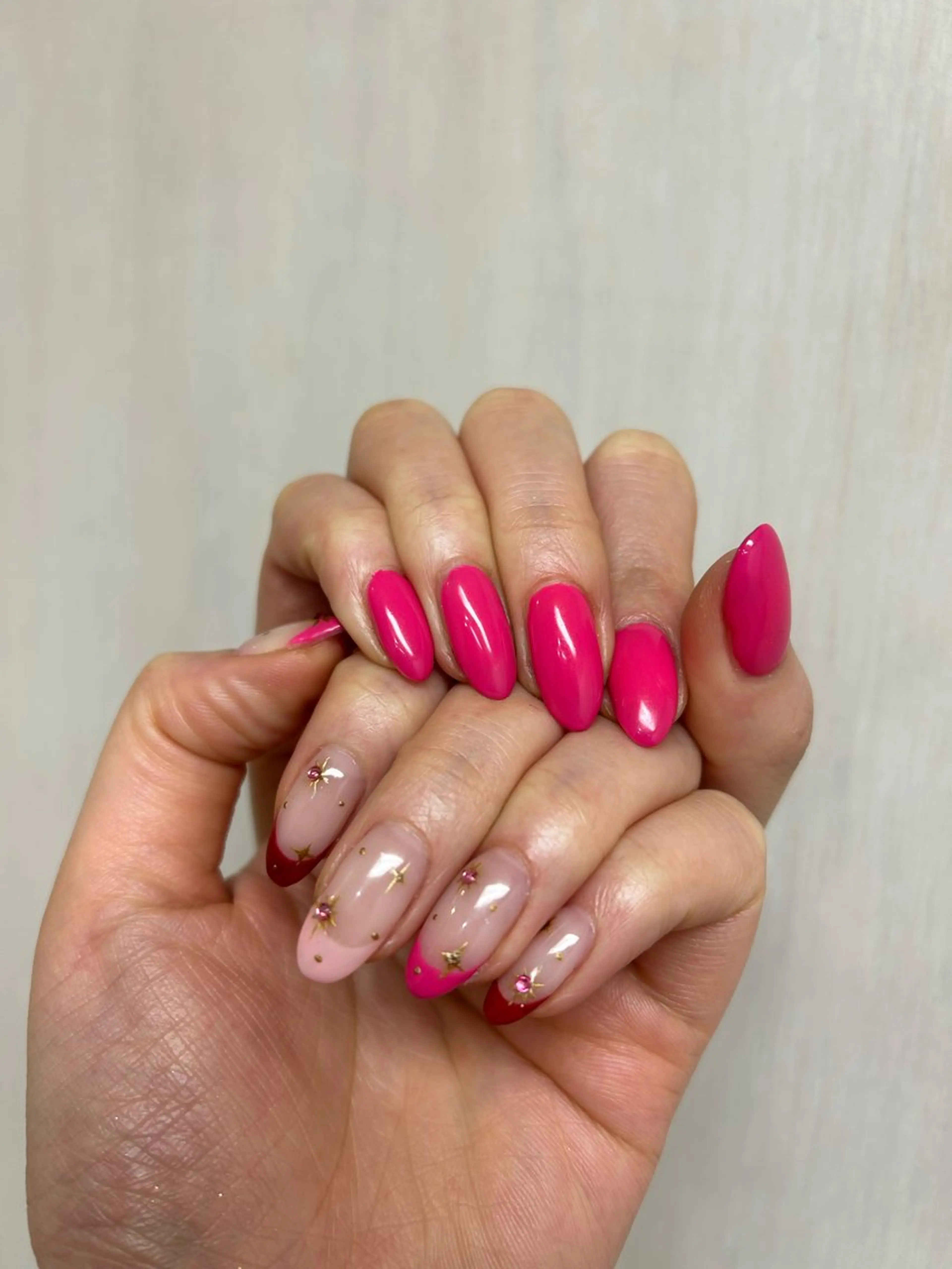 ネイル ハンドネイル おきな みえこのネイルデザイン