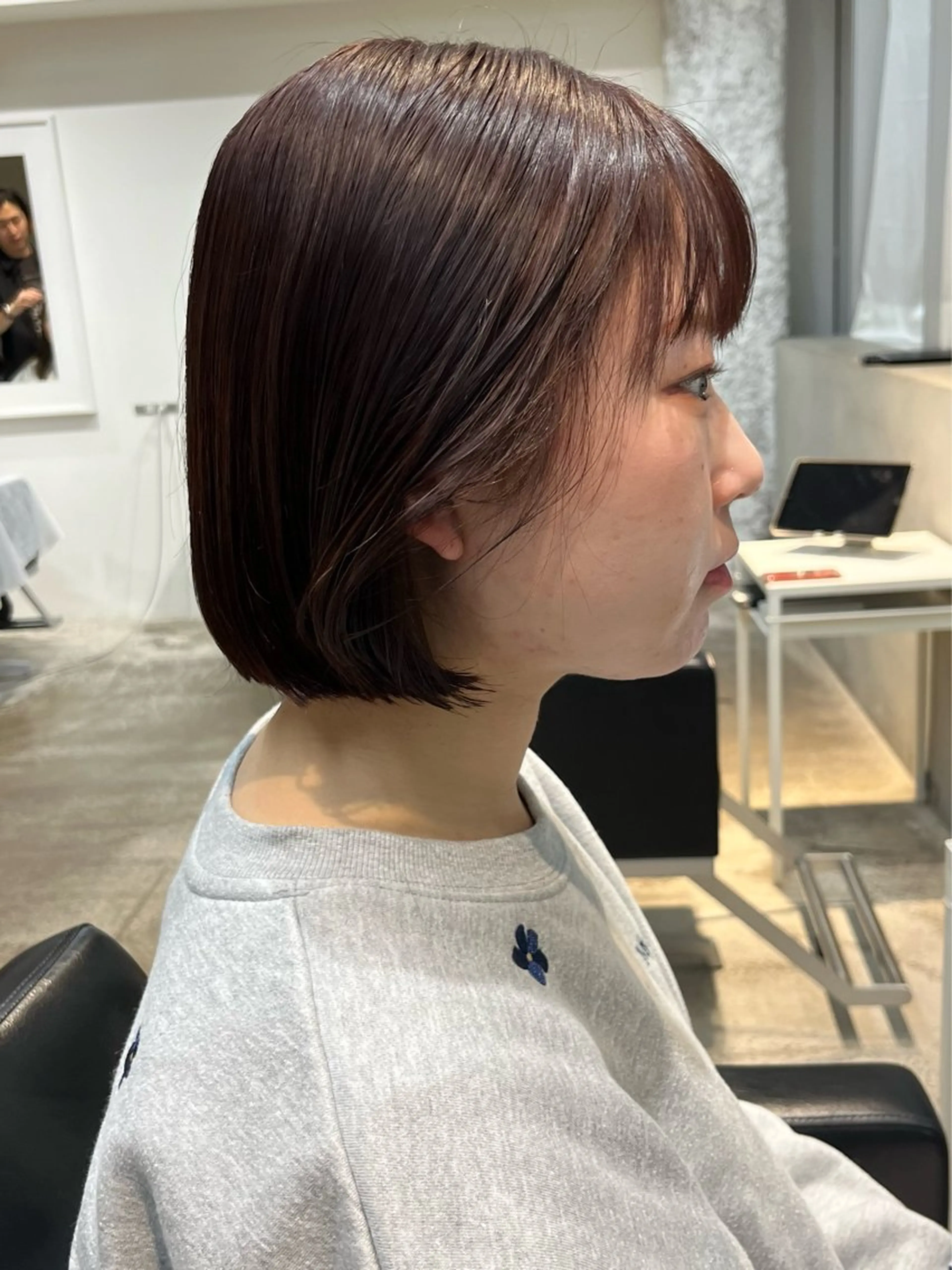 ミディアム カラー ANY／ Nanaのヘアスタイル