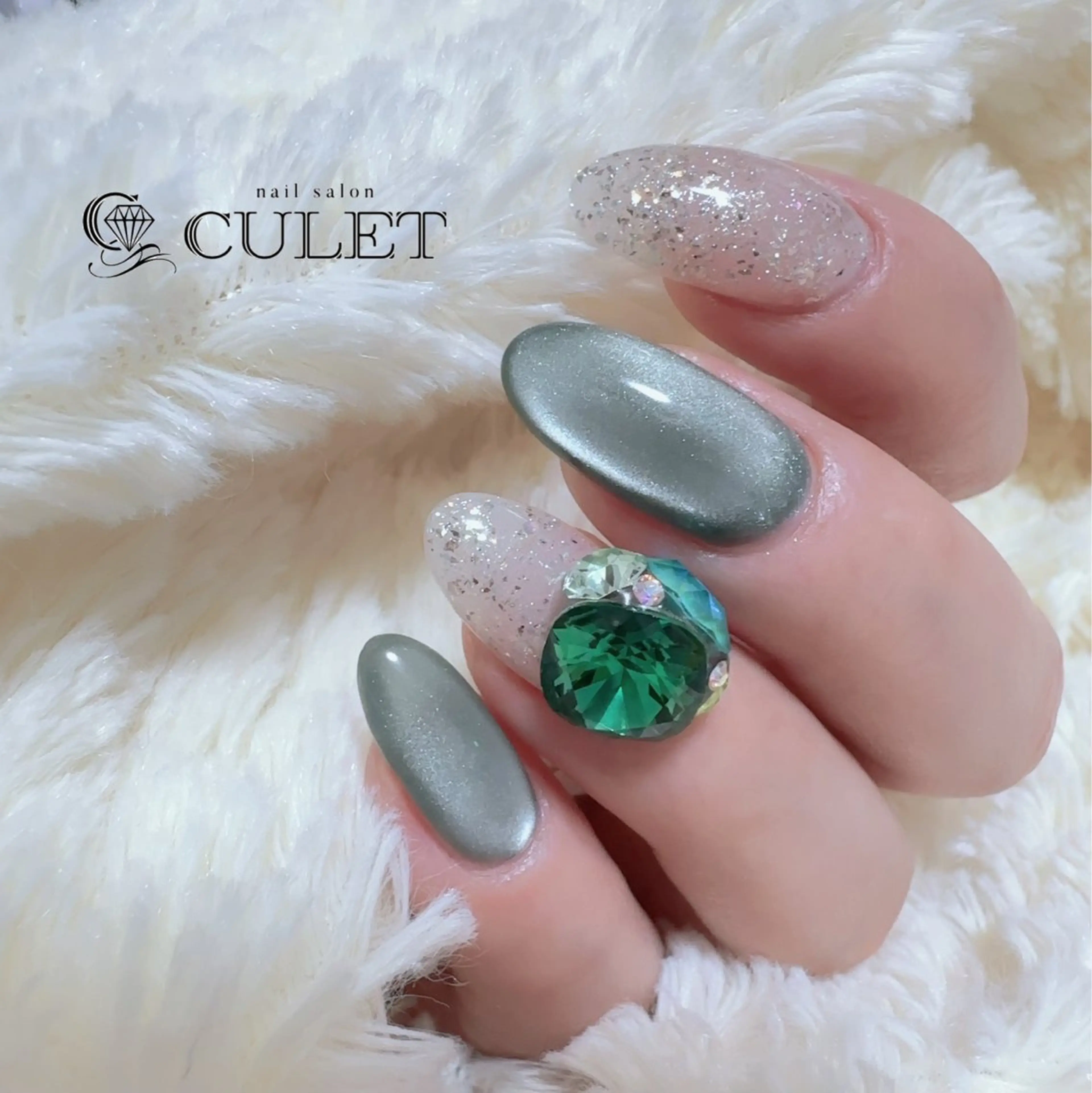 ネイル ハンドネイル CULET NATSU🍀のネイルデザイン