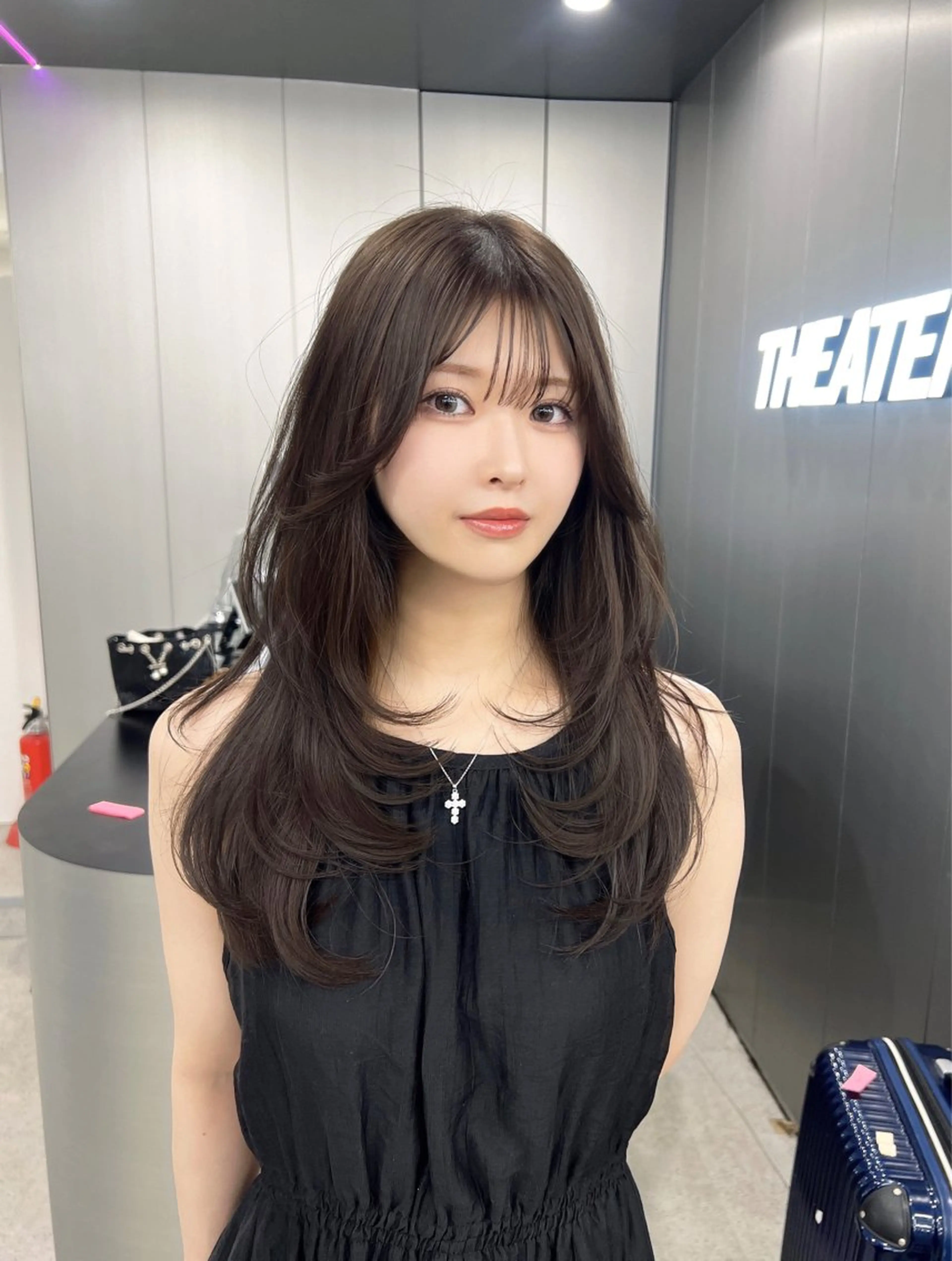 ♡韓国レイヤー＋ブリーチなしダブルカラー♡オリジナルトリートメント付き♡ミニモ学割の写真
