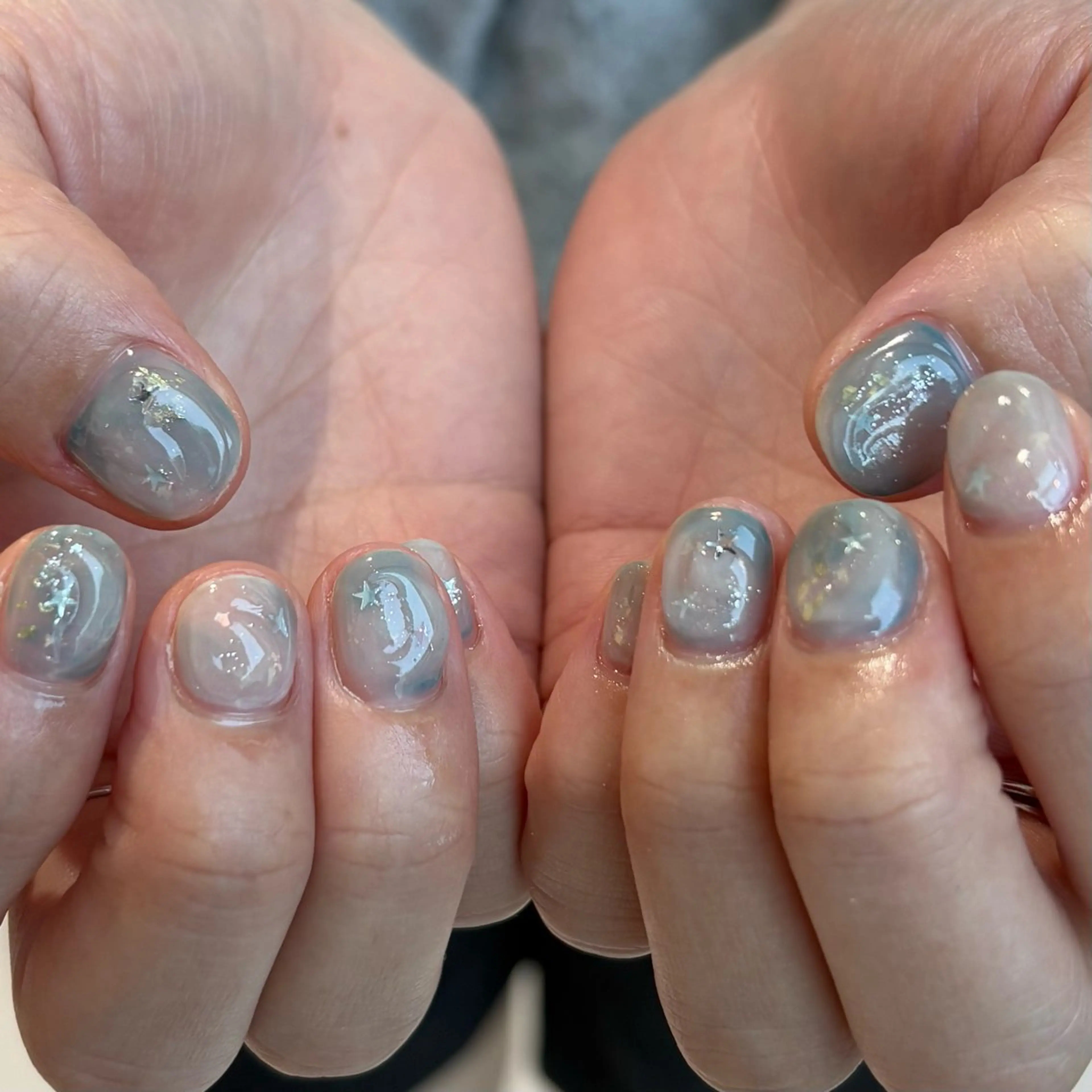 ショート ハンドネイル clala Ayumiのネイルデザイン