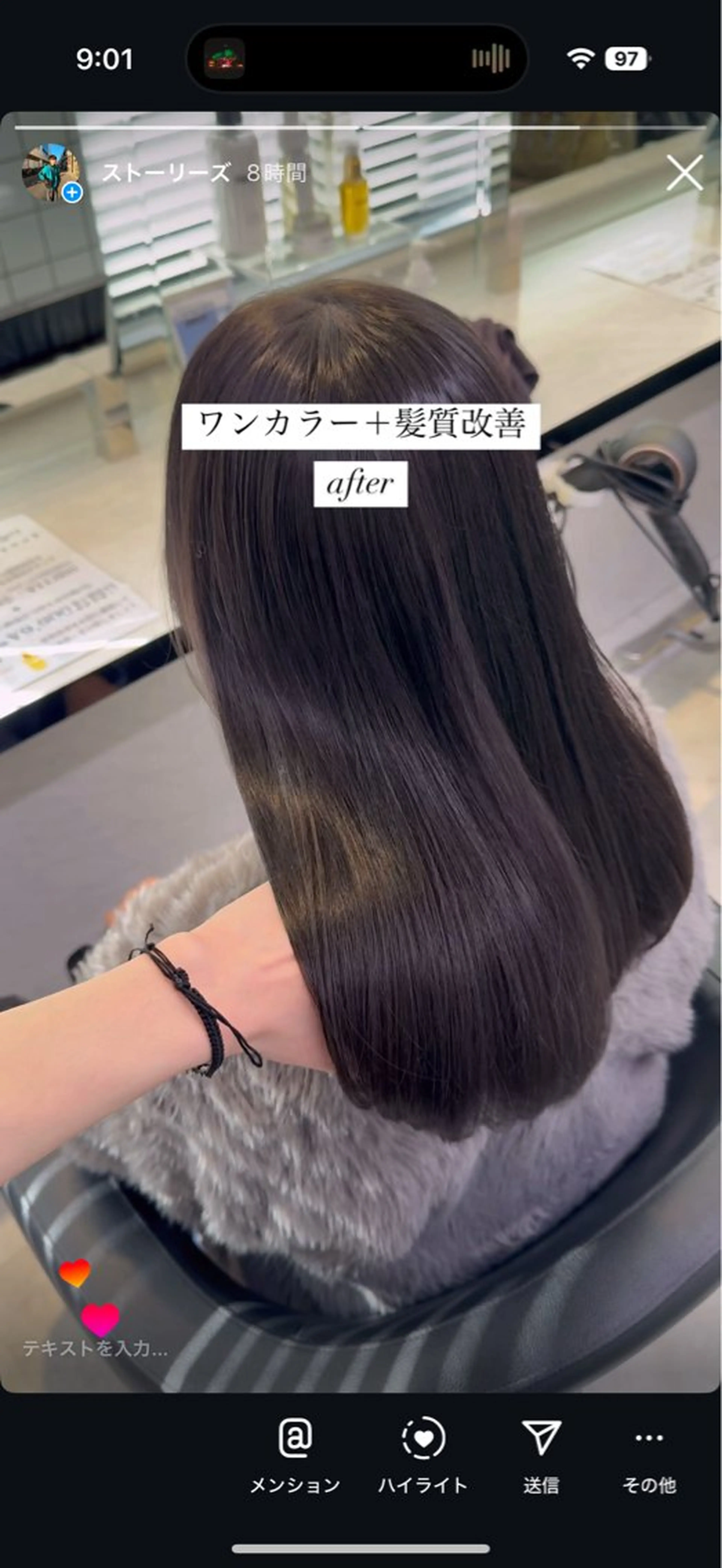 セミロング カラー 透明感カラー グレージュ ヘアカラー 韓国風🤍グレ ージュ🤍たくみのヘアスタイル