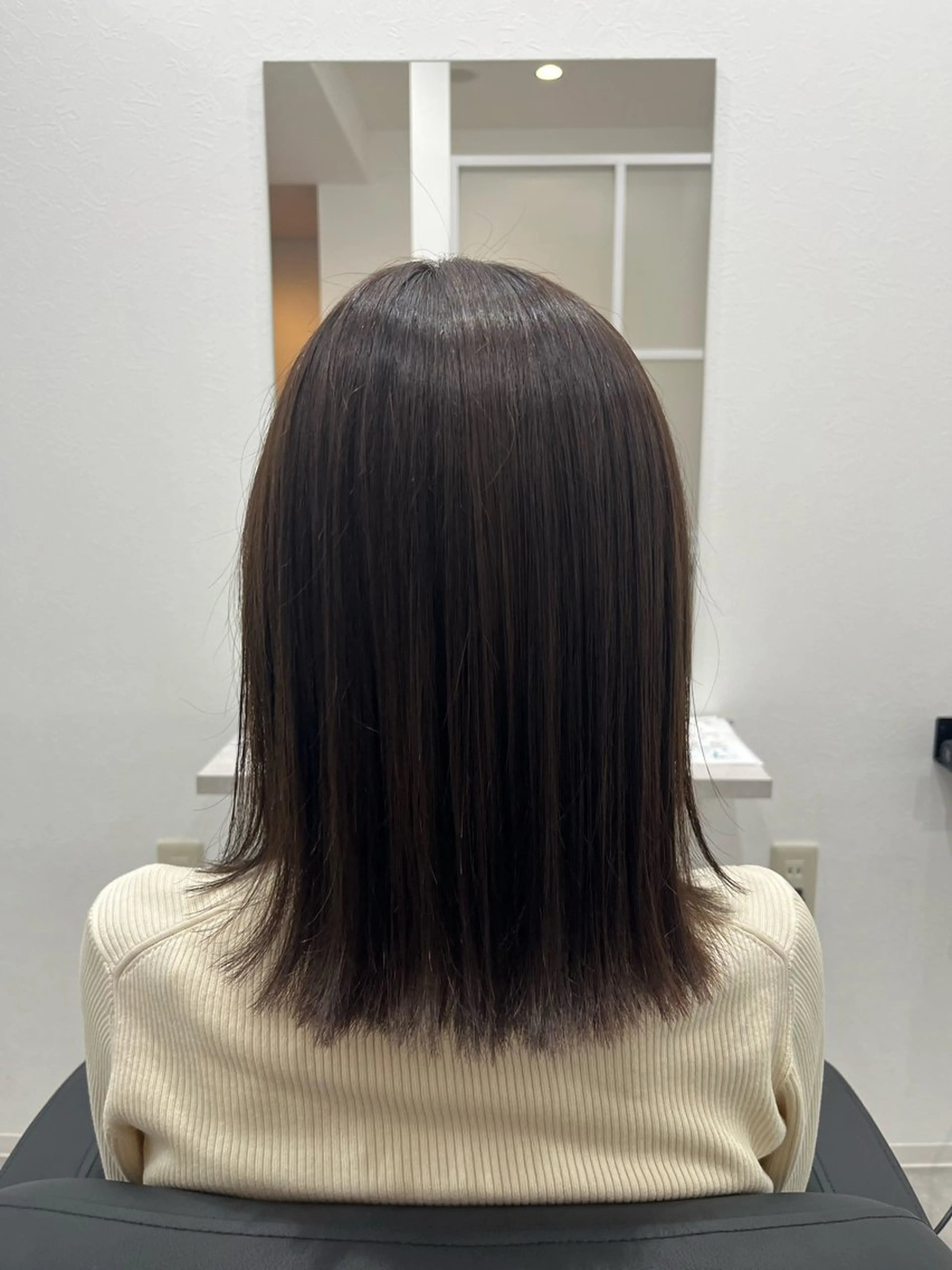 ミディアム ゆうか 🤍のヘアスタイル