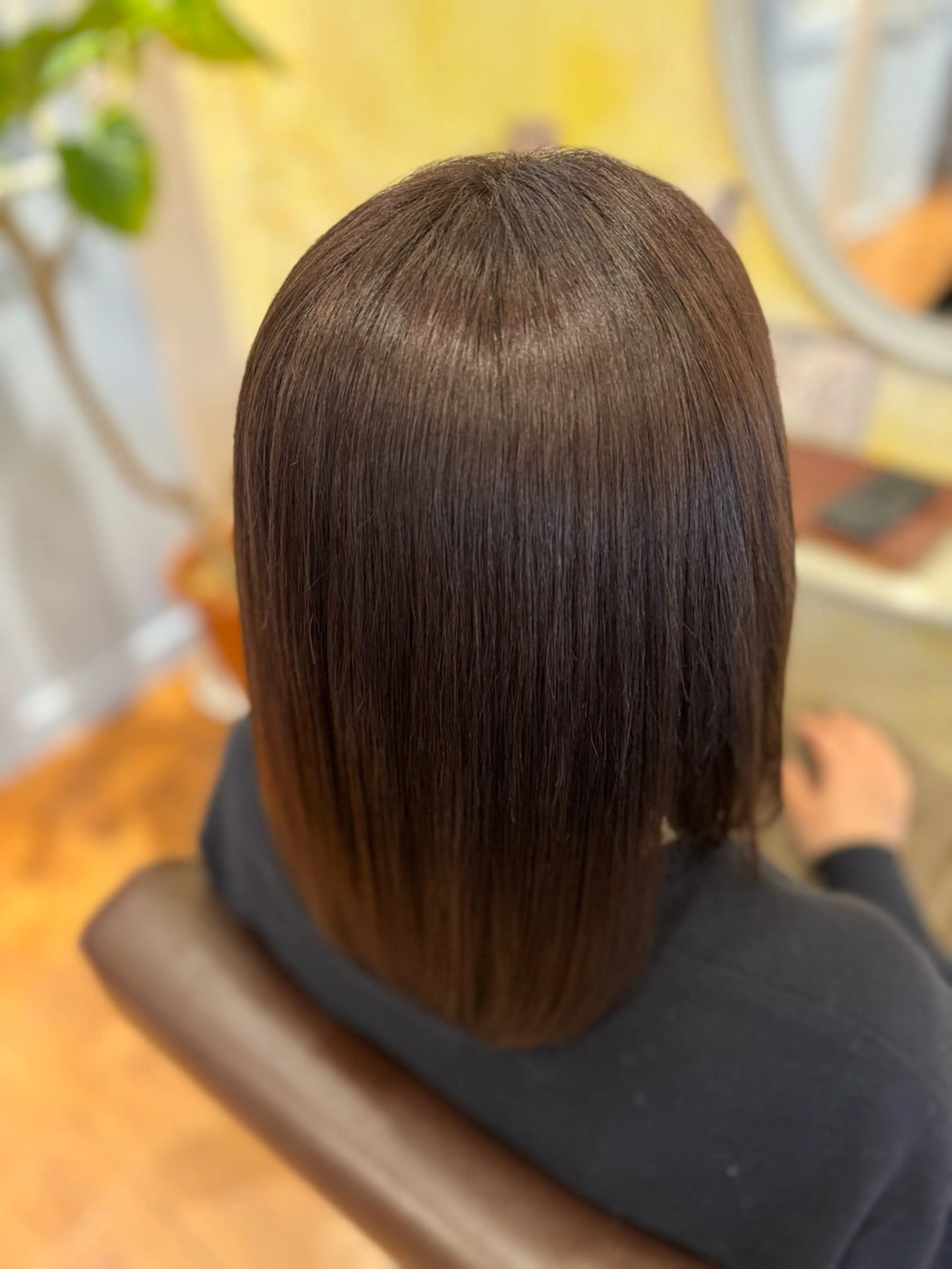セミロング トリートメント 吉長 彩香のヘアスタイル