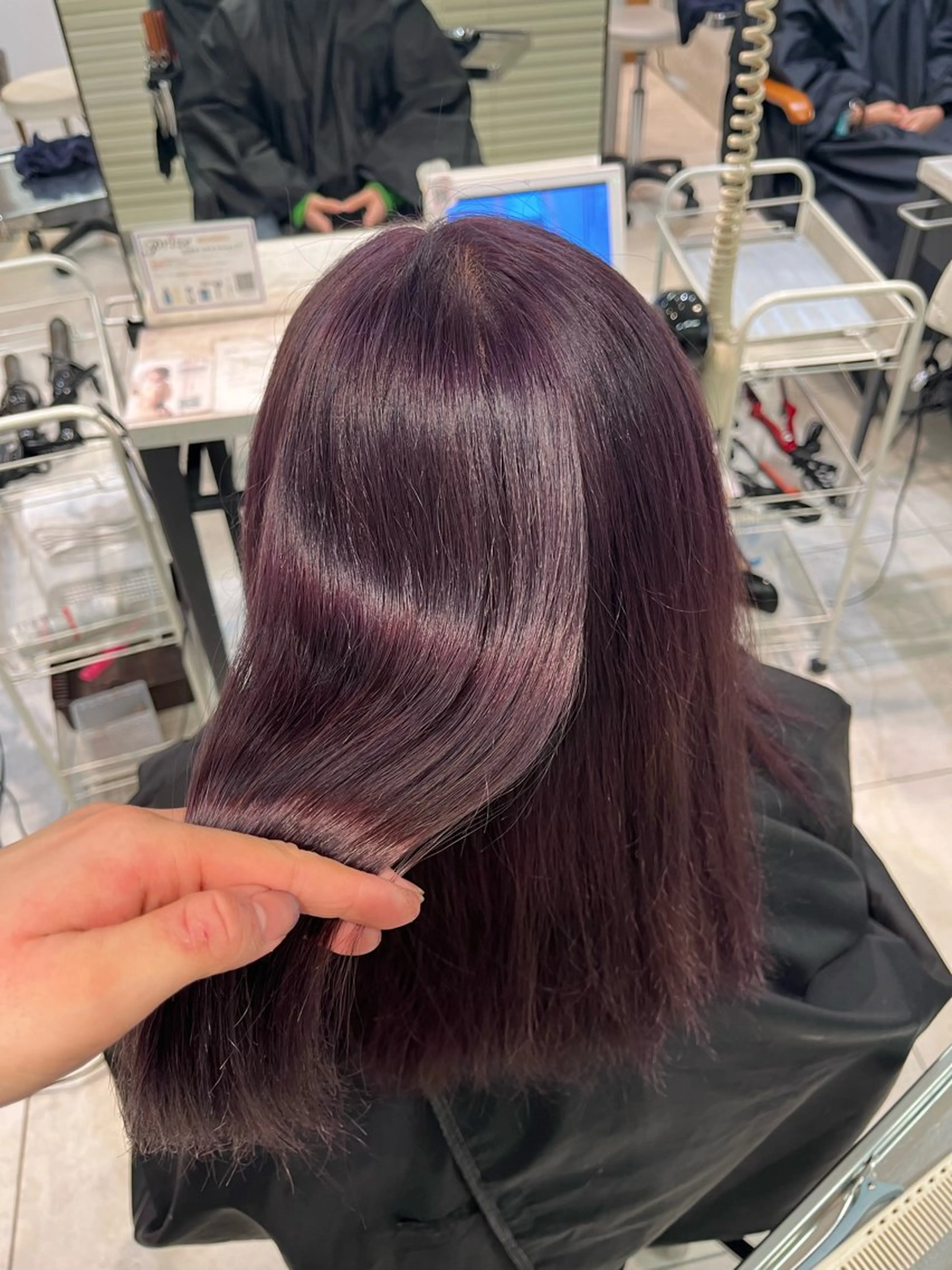 ✨艶髪✨🫐イルミナカラー➕3stepトリートメント🫐の写真