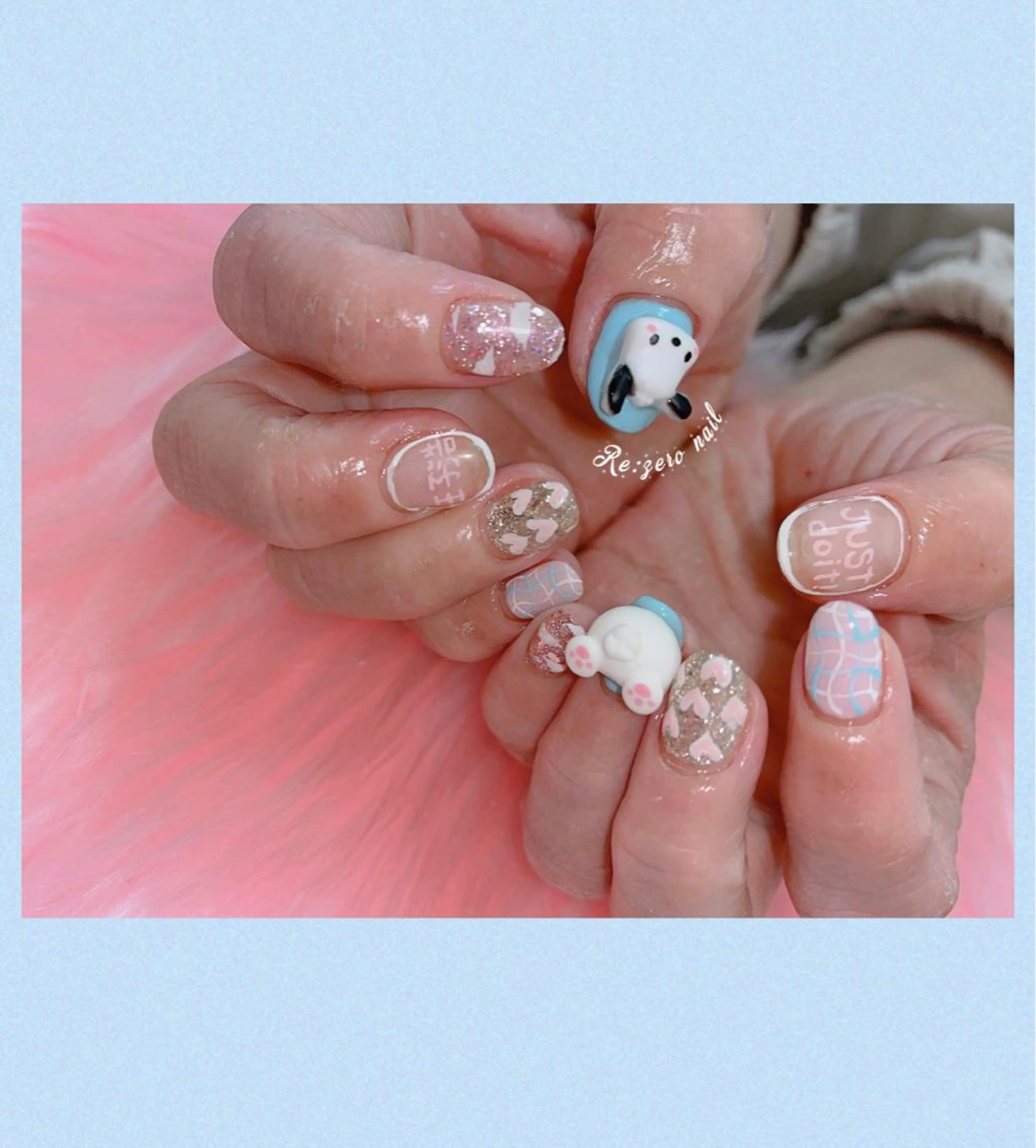 ネイル 持ち込み ハンドネイル Re:∅ nail /HIRAMOTOのネイルデザイン