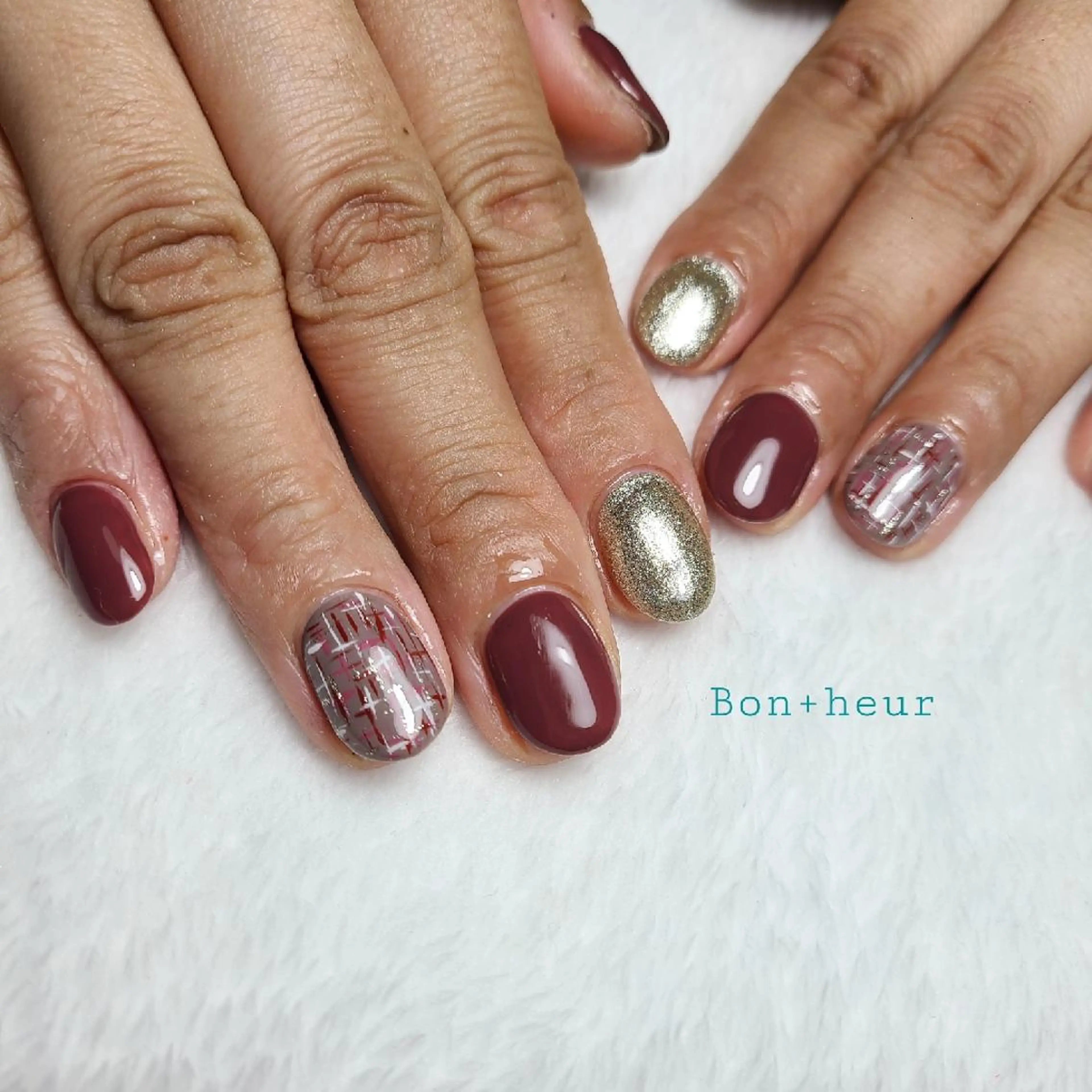 ネイル ジェルネイル ラメ(グリッター) オフィスネイル ワンカラーネイル ピンク ハンドネイル 宮口 紗子のネイルデザイン