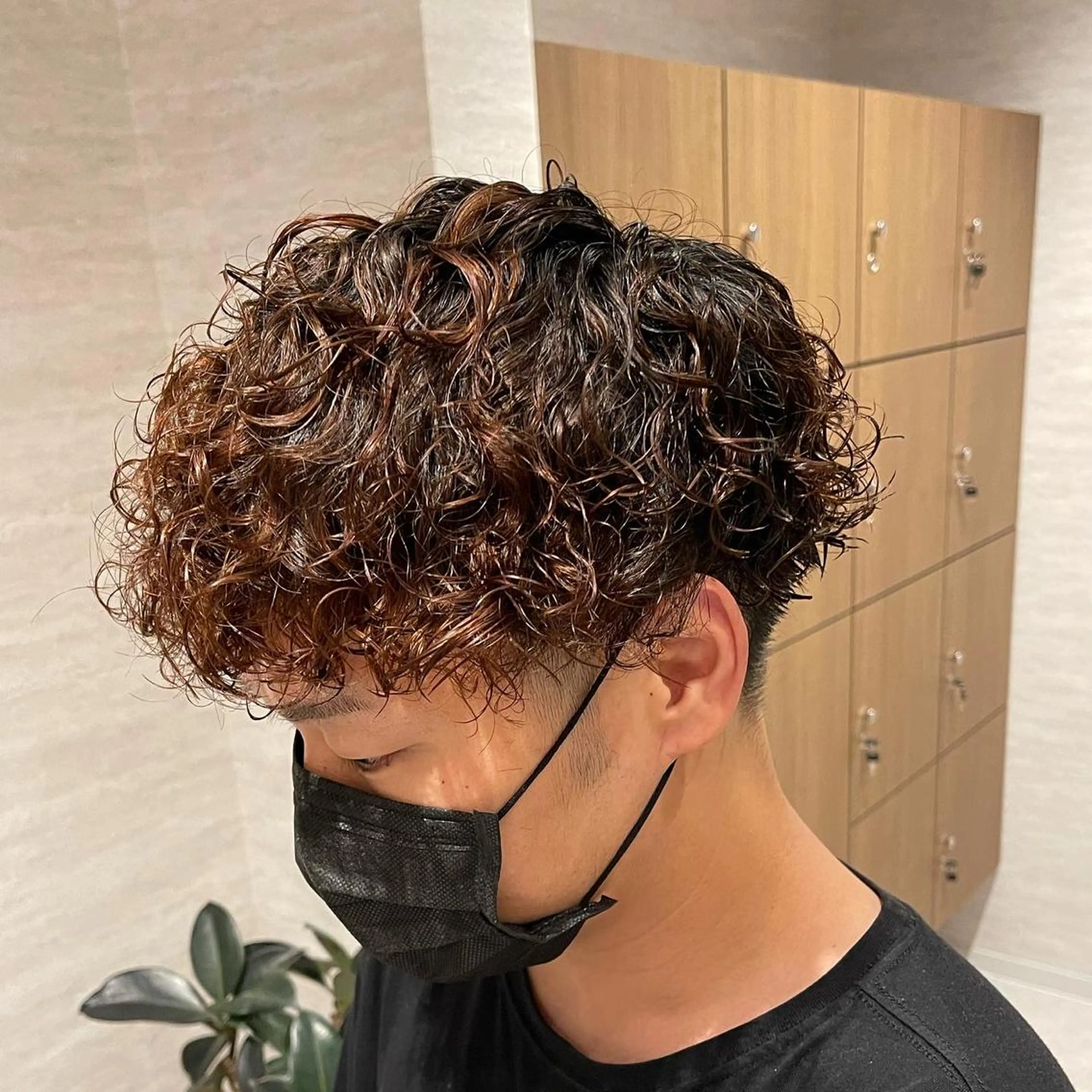メンズ カット パーマ 小野友裕 岡崎市✨CONTY店のヘアスタイル