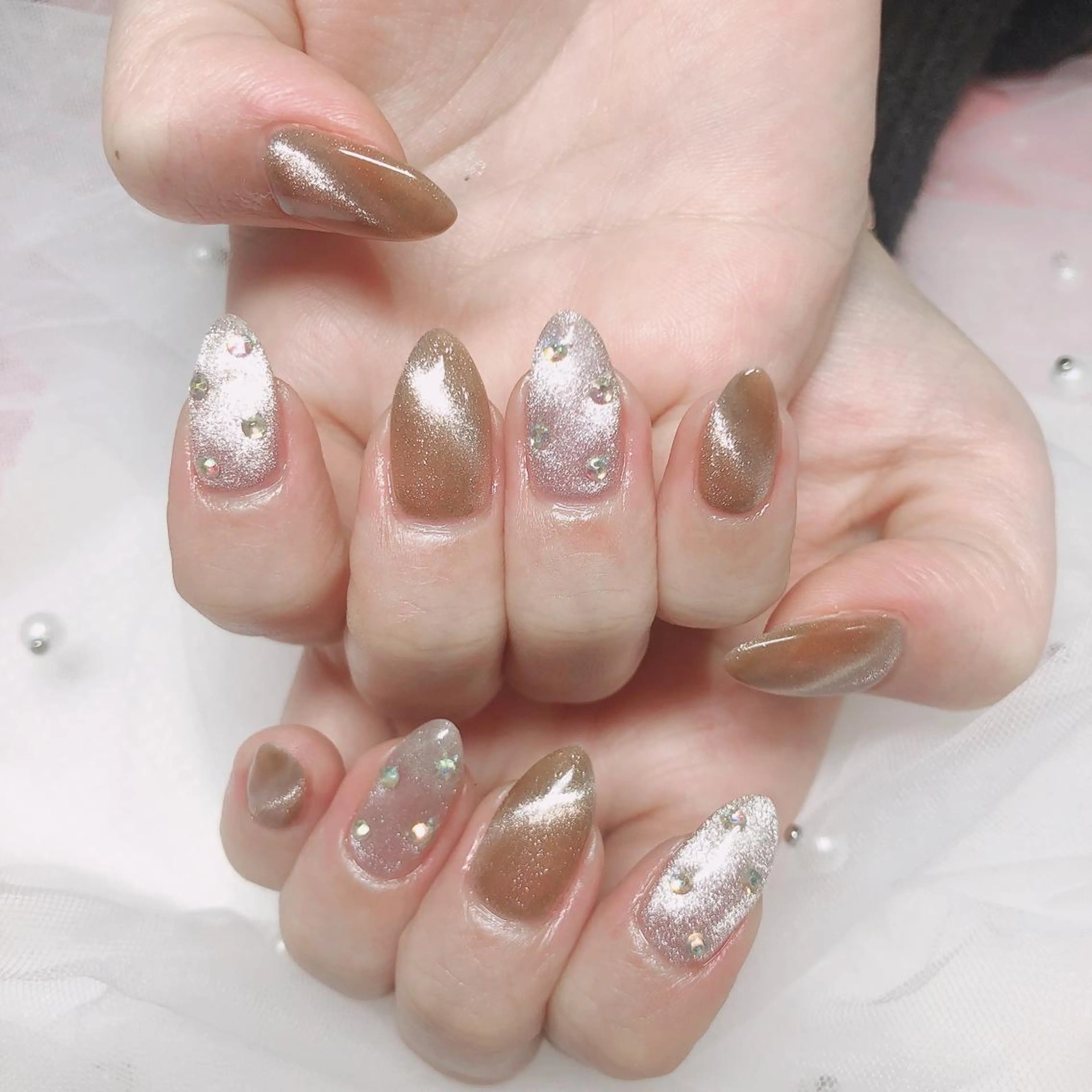 ネイル ✨Serenity ワンホンネイルのネイルデザイン