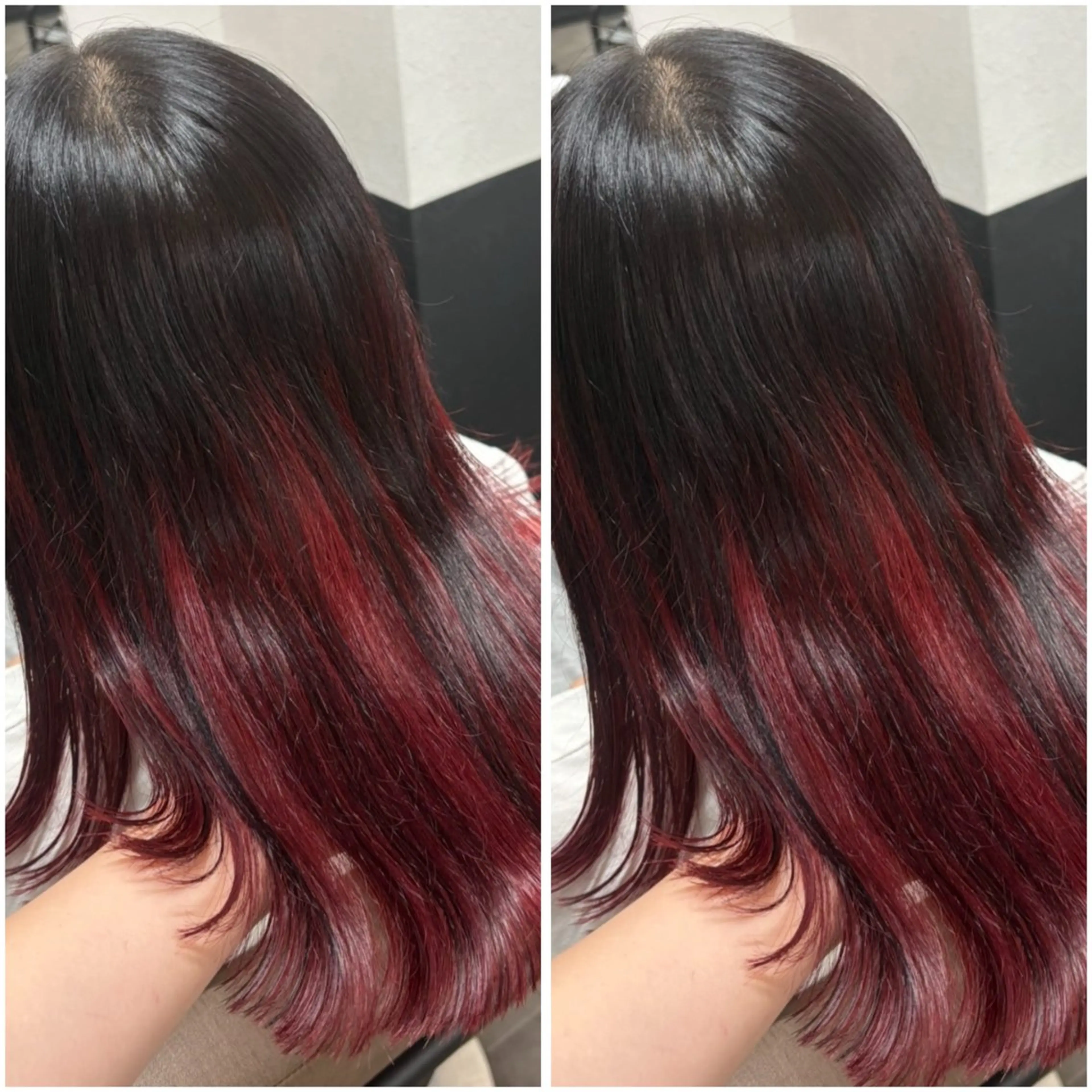 ミディアム 森島 愛梨のヘアスタイル