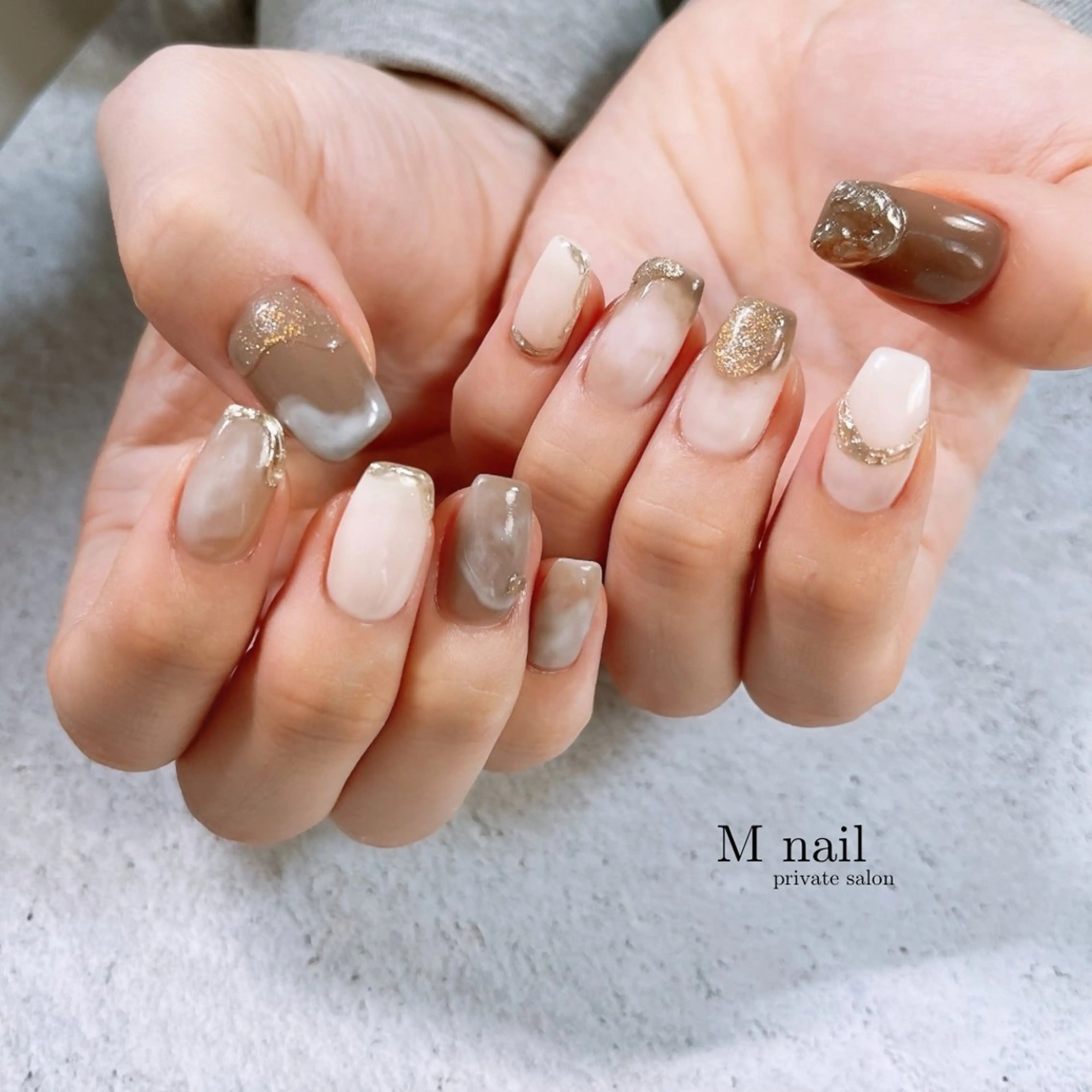 ネイル ハンドネイル M　nail所属・M nailのネイルデザイン