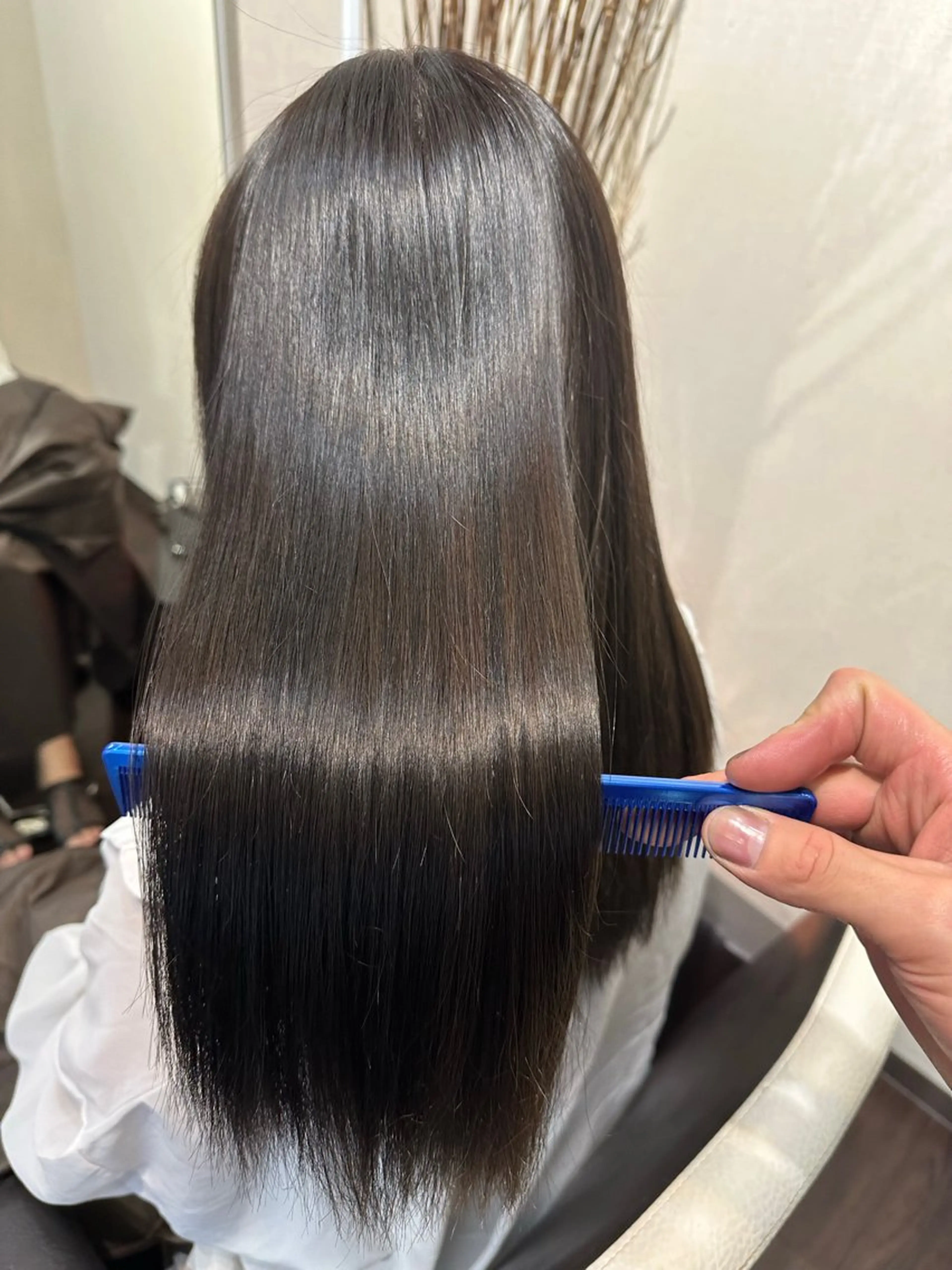 セミロング カラー カット ヘアカラー トリートメント ヘッドスパ youres hair 東口店所属・🌸ULTOWA🌸 髪質改善/縮毛/店長のヘアスタイル