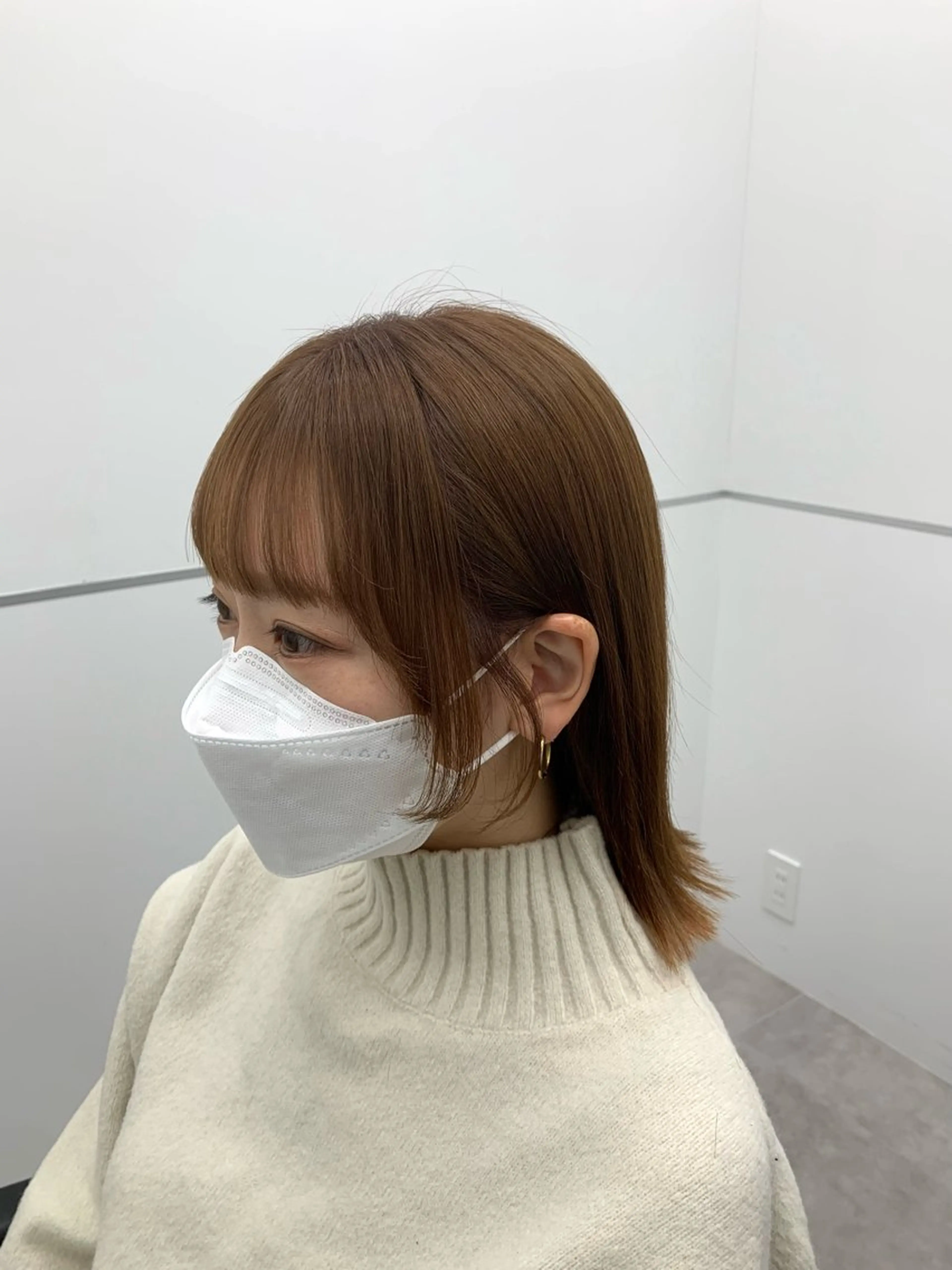 ショート カット 縮毛矯正 トリートメント 本格ヘッドスパ🌿 ×ヘア　佐藤のヘアスタイル