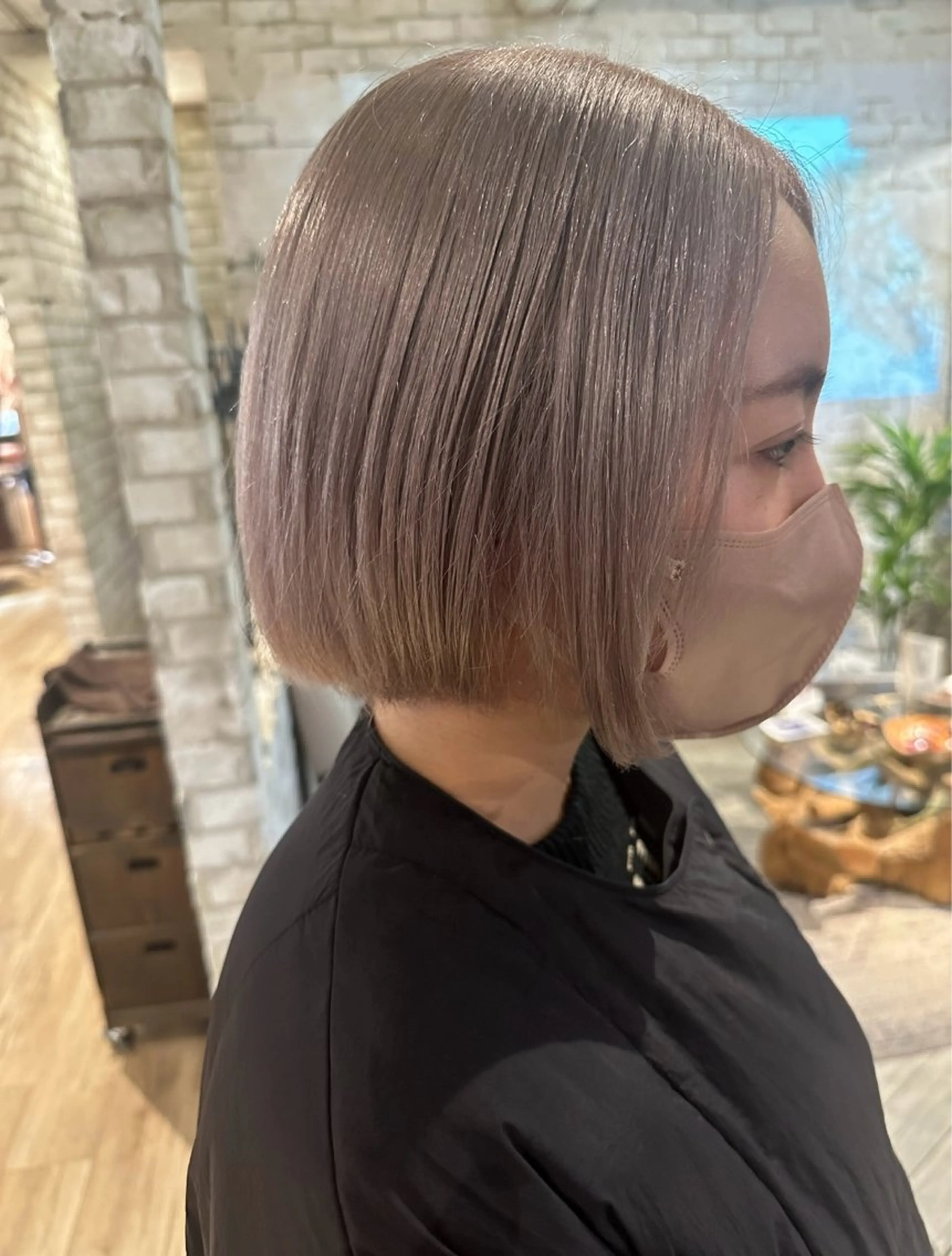 ショート ヘアカラー トリートメント 下北沢suu所属・AYAKA 下北沢suuのヘアスタイル