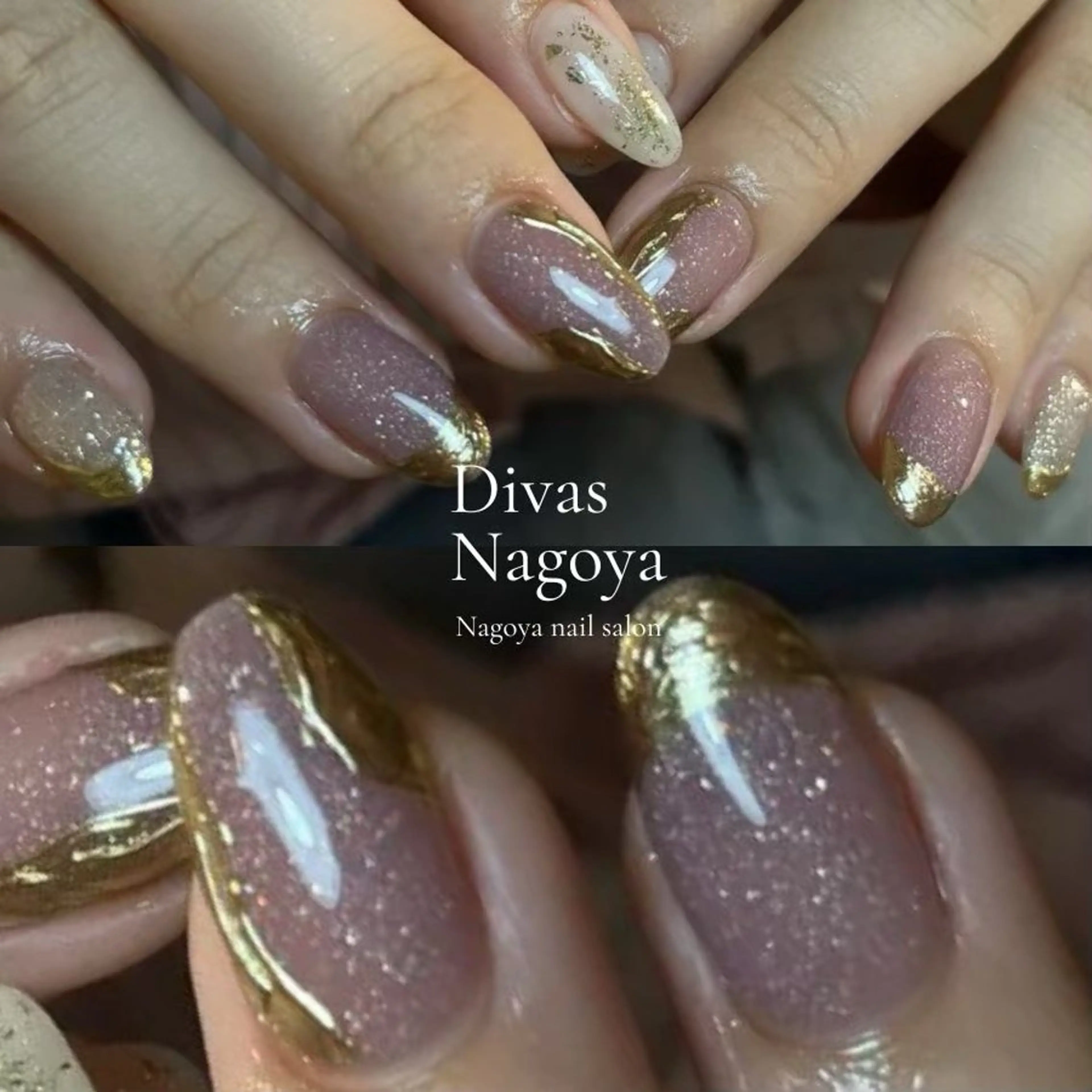 ネイル ジェルネイル マグネットネイル ニュアンスネイル パラジェル ワンホンネイル 🎀 Dig _Nagoyaのネイルデザイン