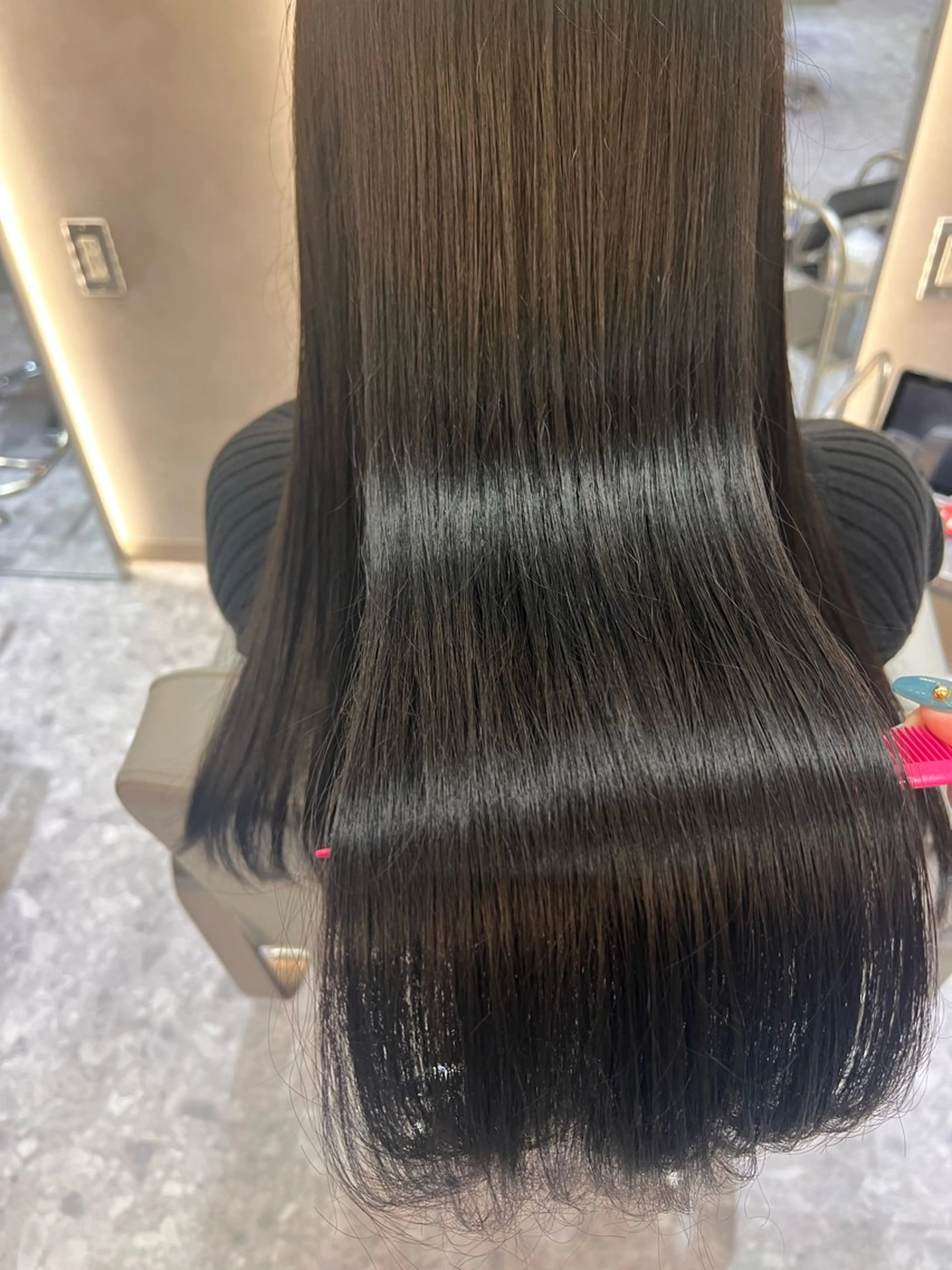 ロング 髪質改善 トリートメント カット トリートメント 💎透明感カラー/ 韓国ヘア💎KANAのヘアスタイル