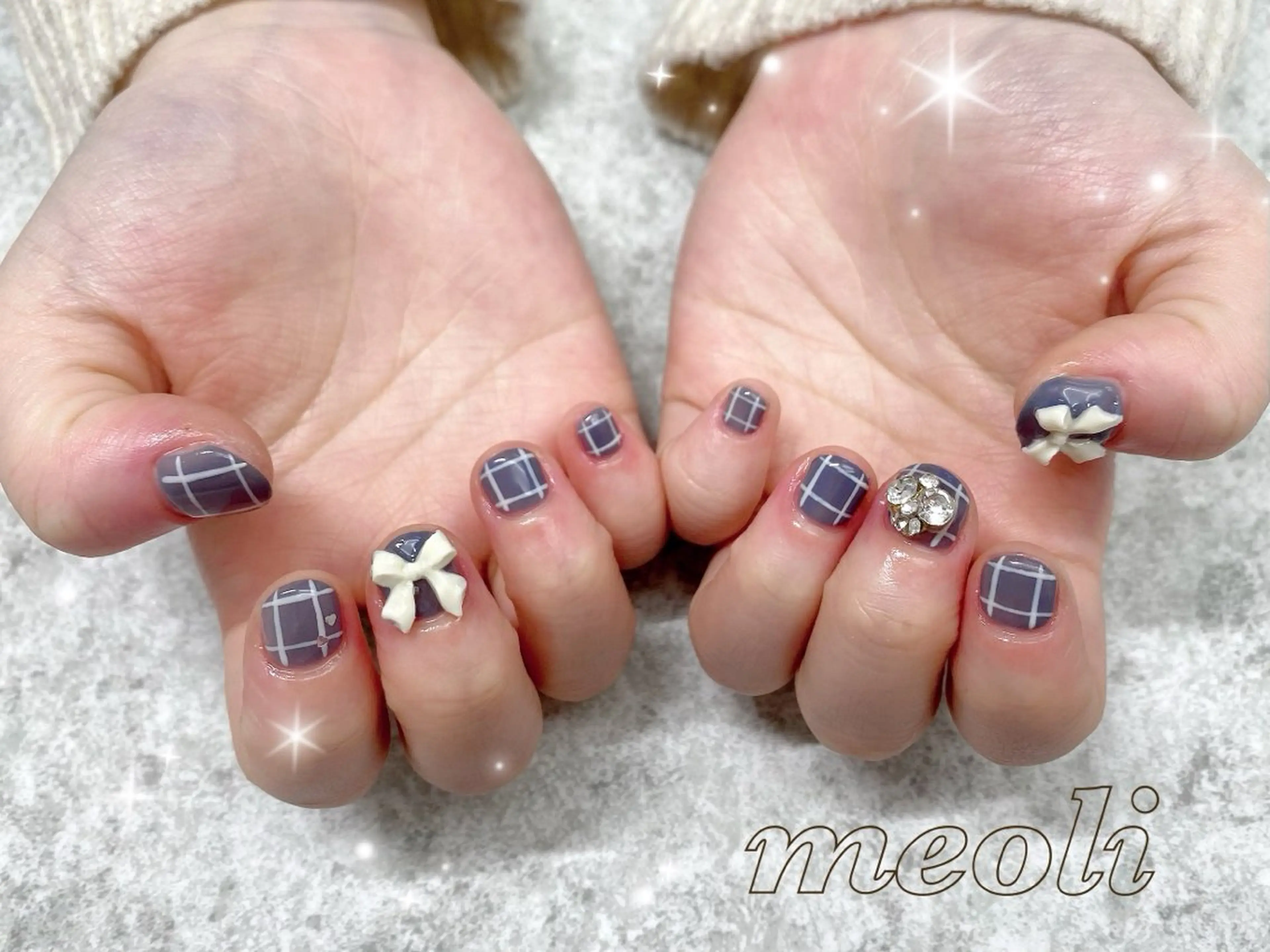 ネイル アートネイル ハンドネイル nail salon meoli メグのネイルデザイン