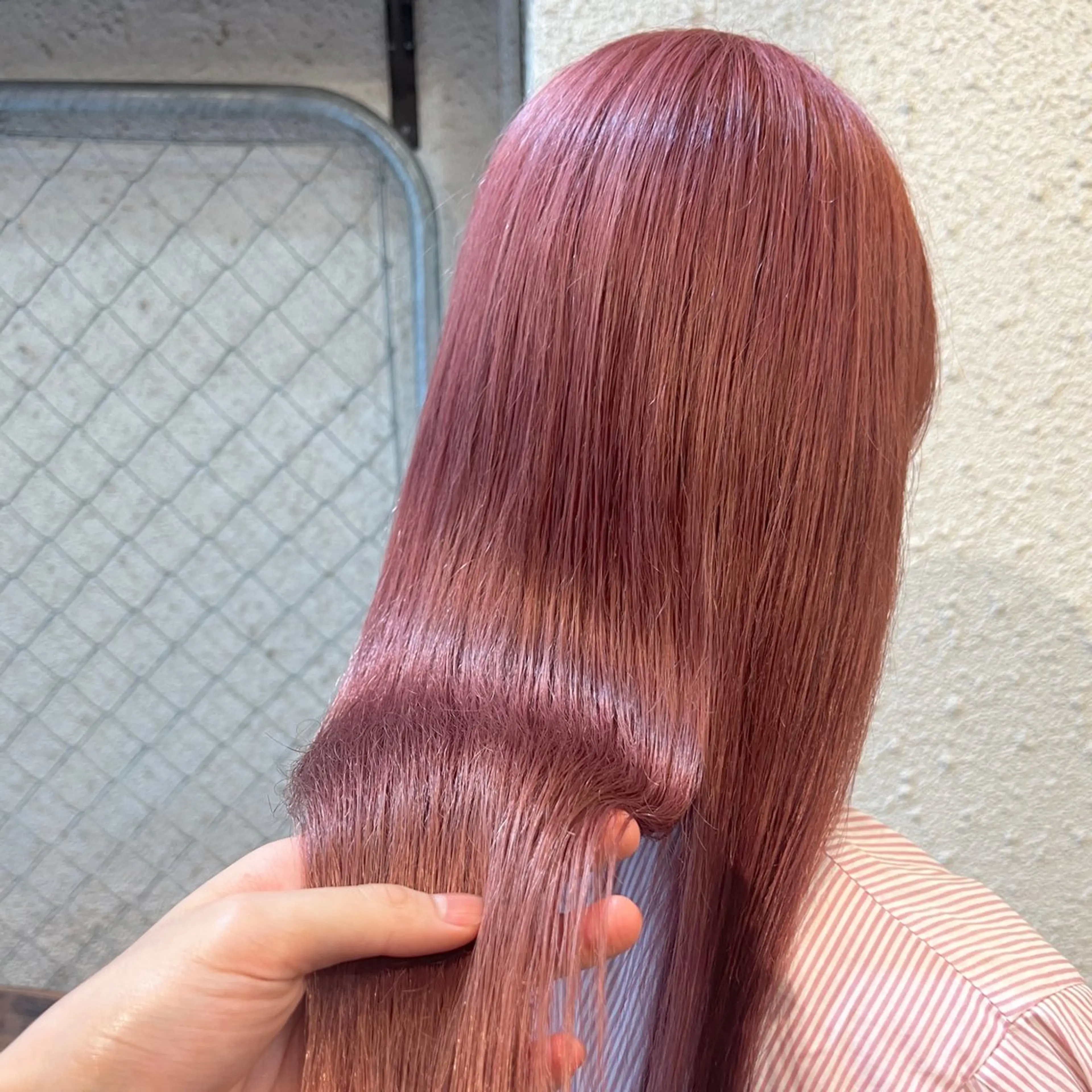 ロング カラー ピンクカラー ピンクパープル パープルカラー ✨艶髪職人 しょうたろう✨のヘアスタイル