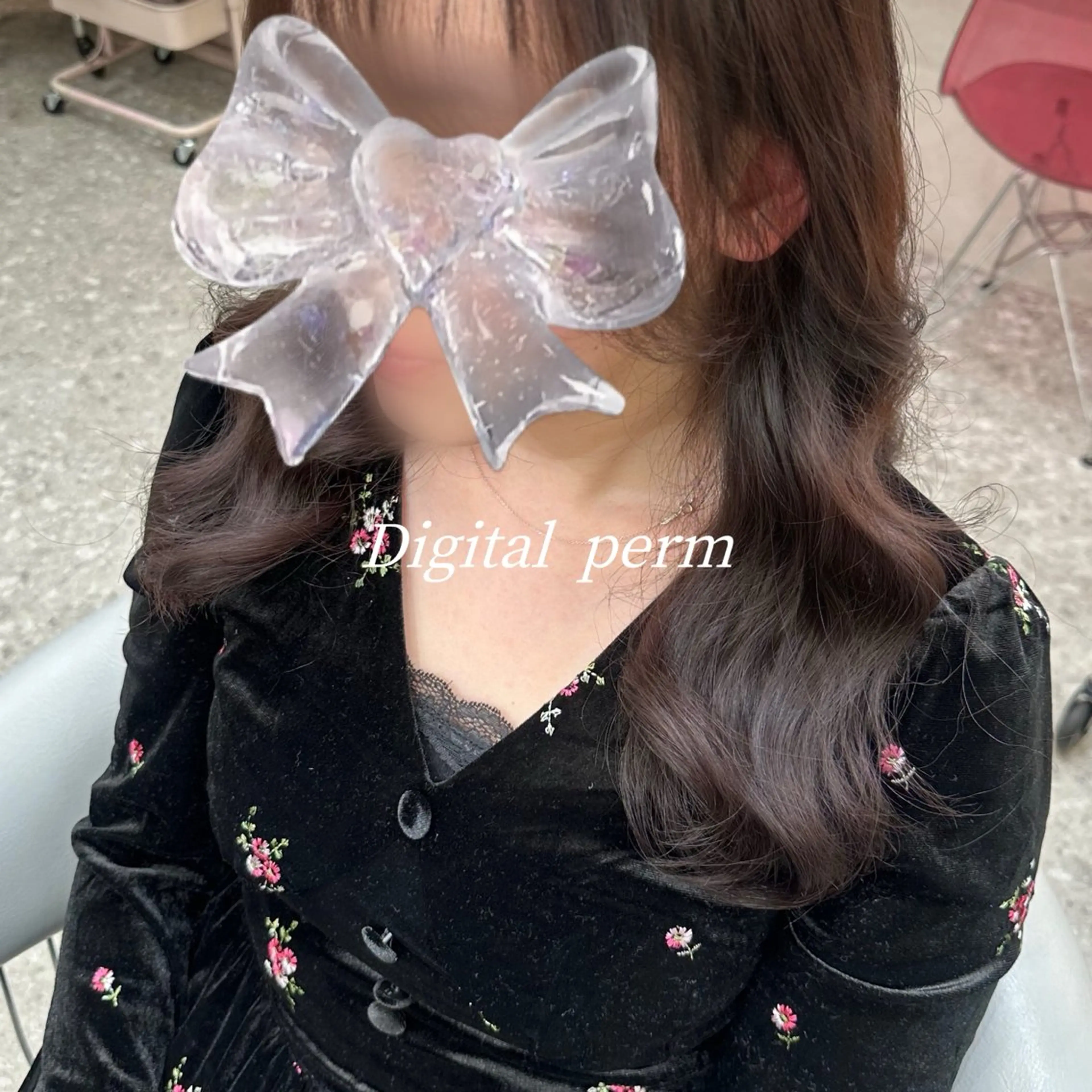 パーマ カット パーマ LARME by sea所属・hina🎀新宿/ エクステ/girlyのヘアスタイル