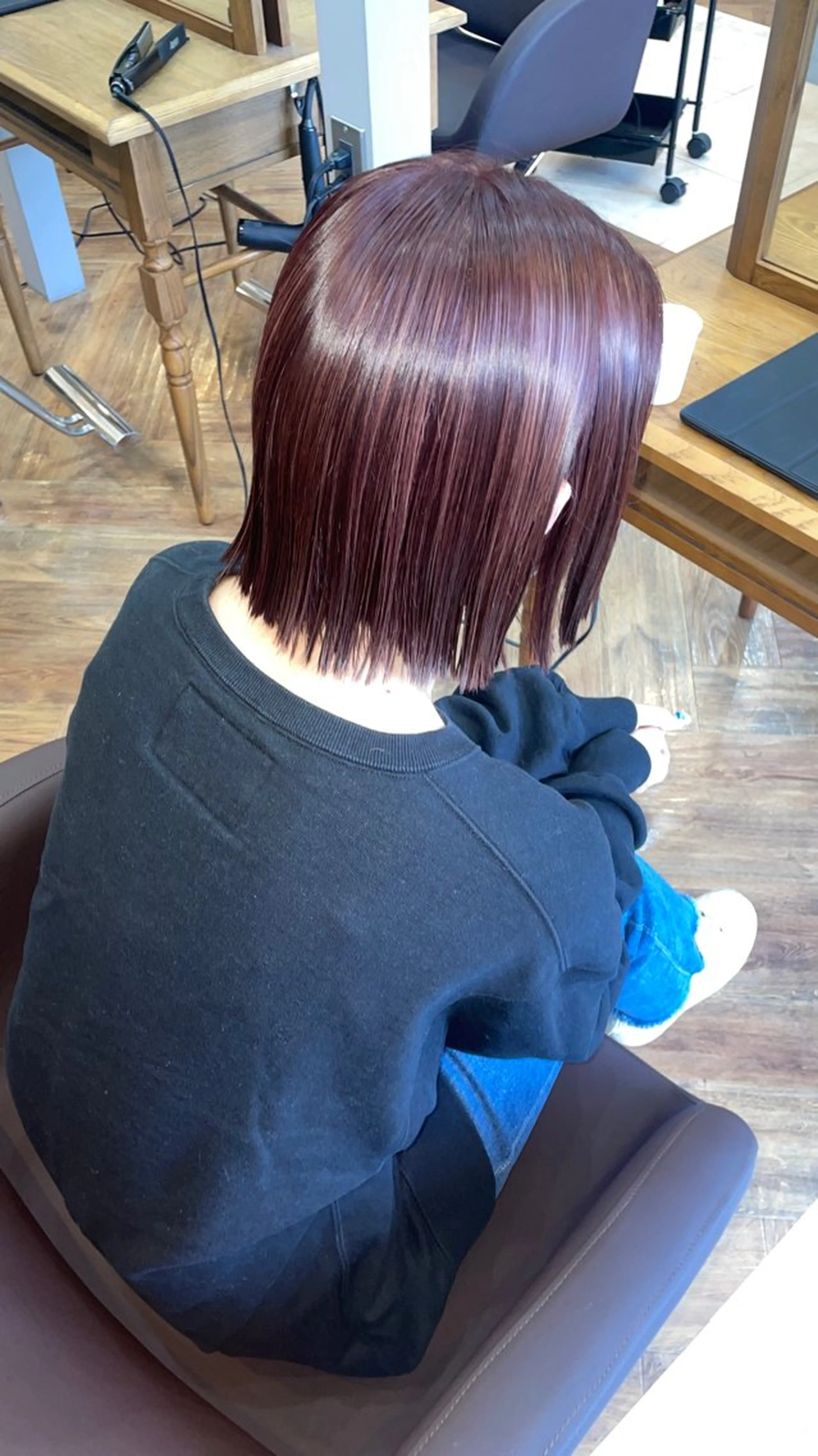 カラー flammeum 伊勢崎所属・⠀ ⠀ アリサ🎀🫧のヘアスタイル