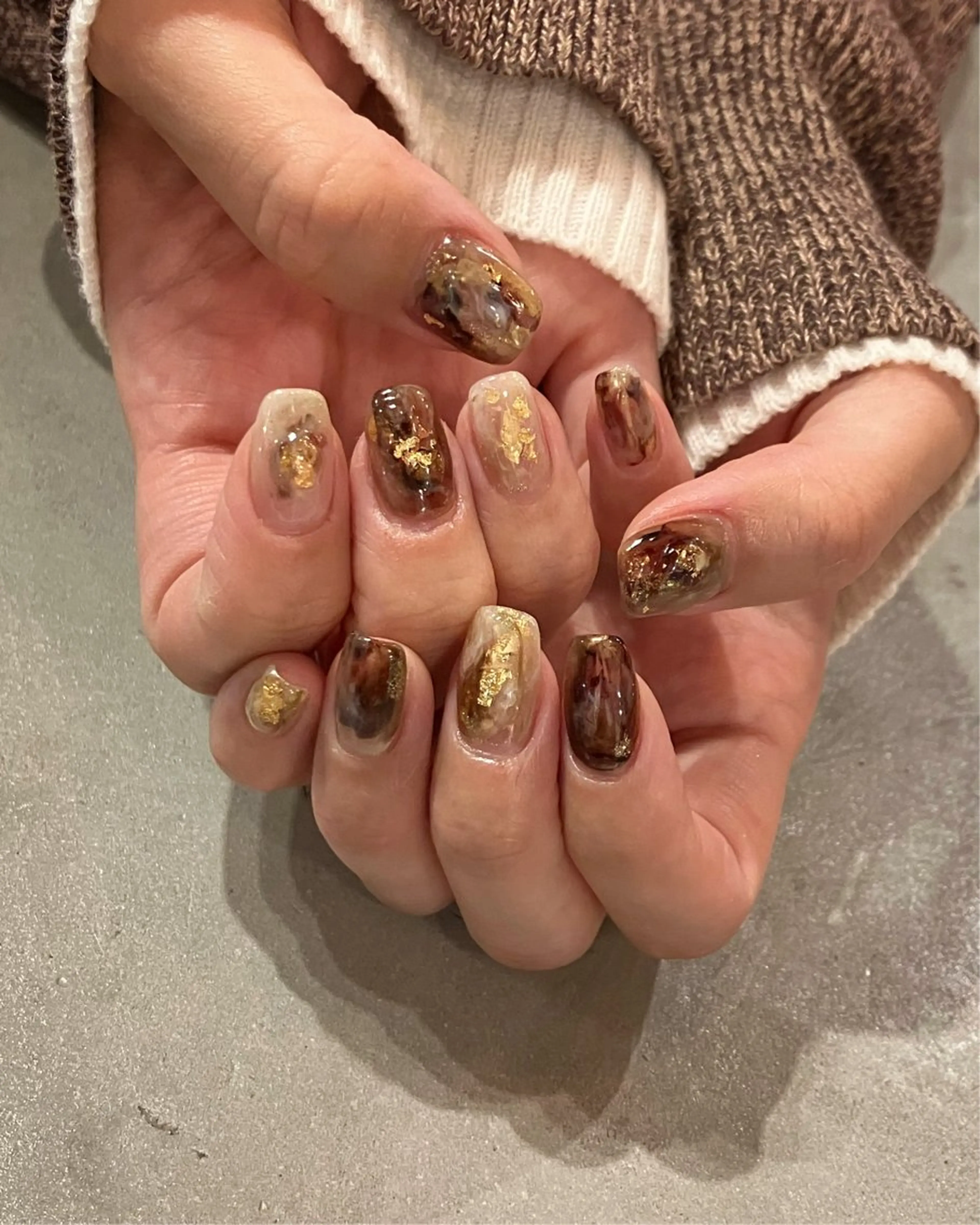 ネイル アートネイル 長さ出し ジェルネイル 氷ネイル・うるうるネイル マットネイル ハンドネイル nail salon Soeurのネイルデザイン