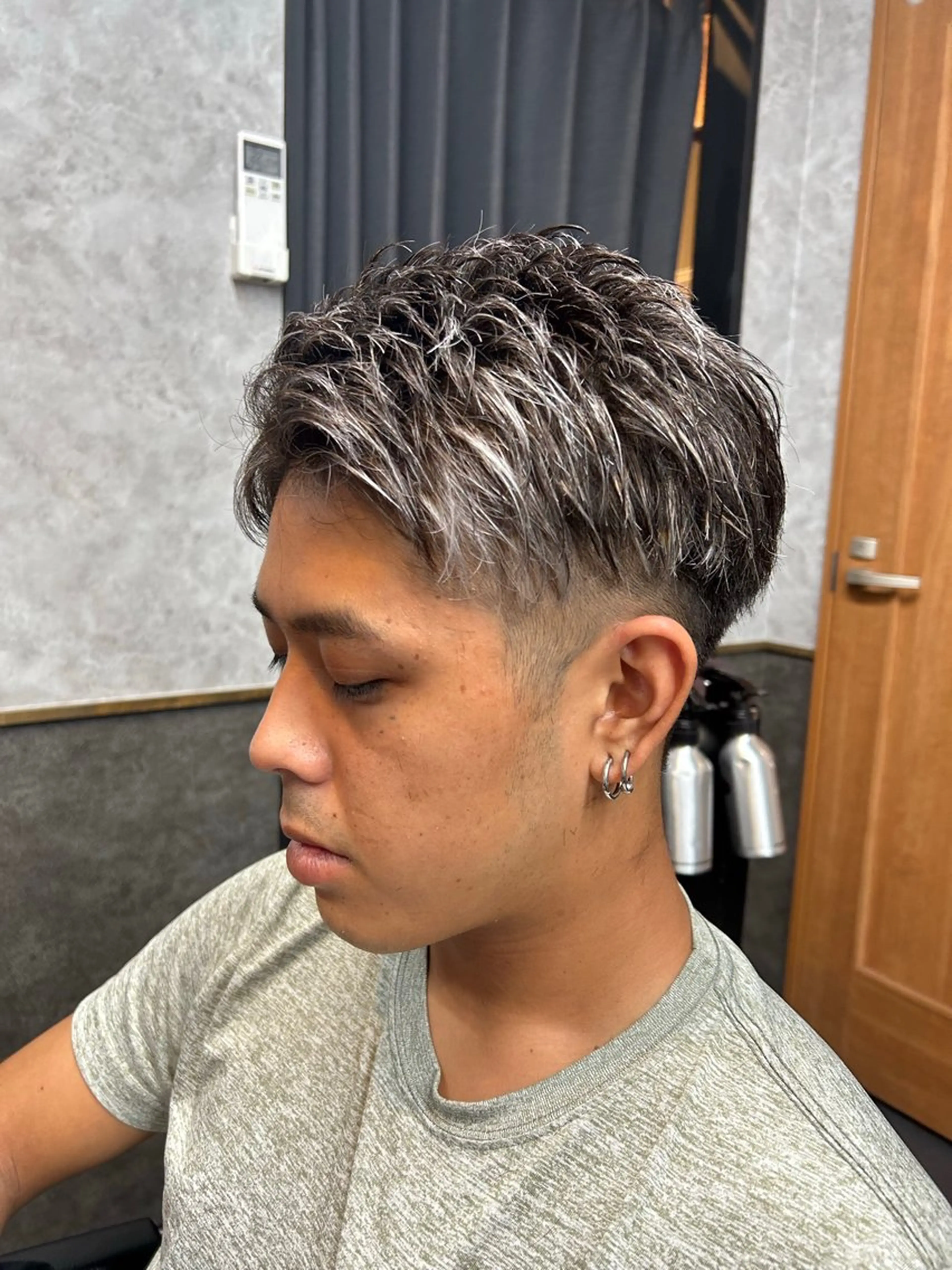 ショート カラー メンズ カット ヘアカラー 大和田 玲円/メンズ専門のヘアスタイル