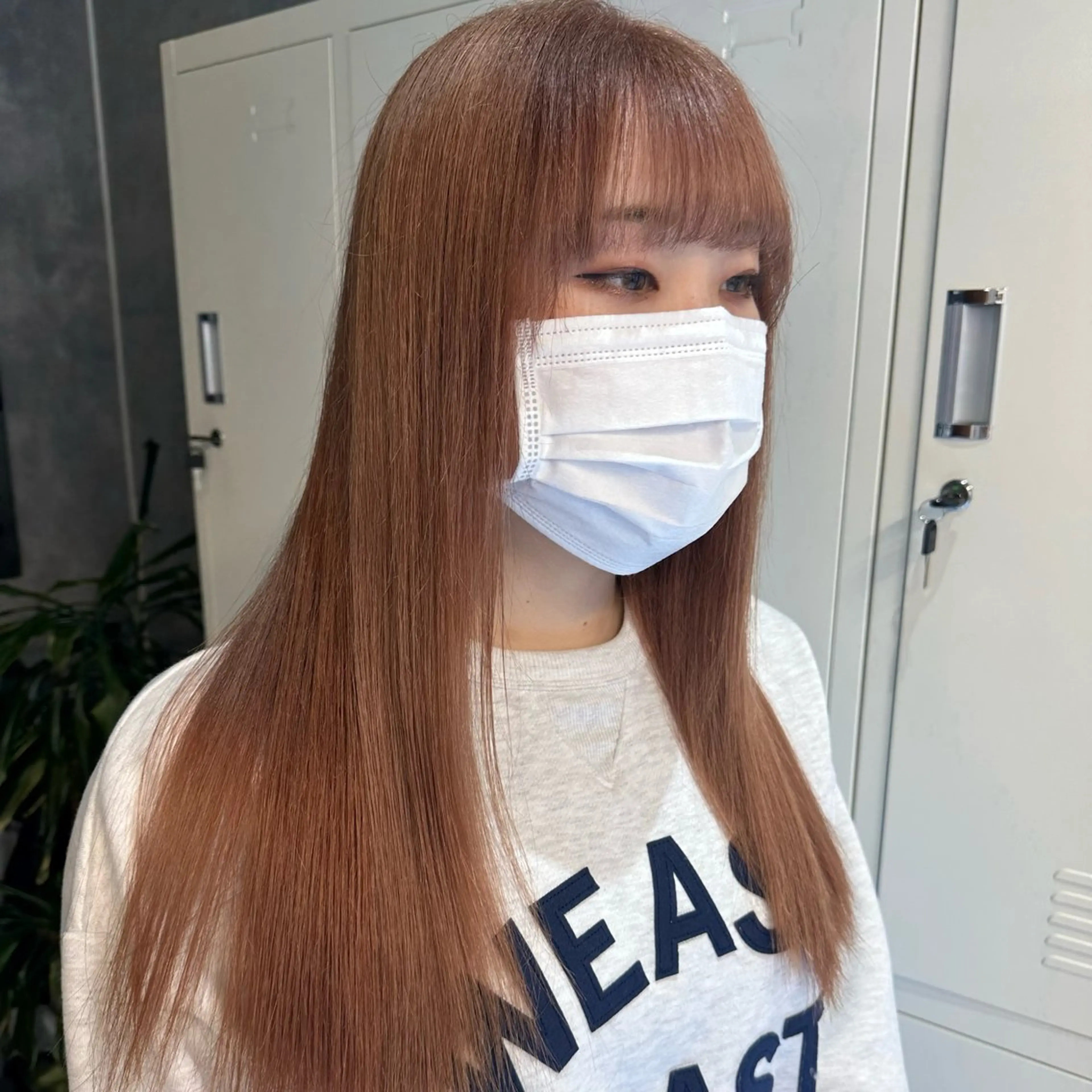 セミロング face所属・🦋艶カラー🦋 sakiaのヘアスタイル