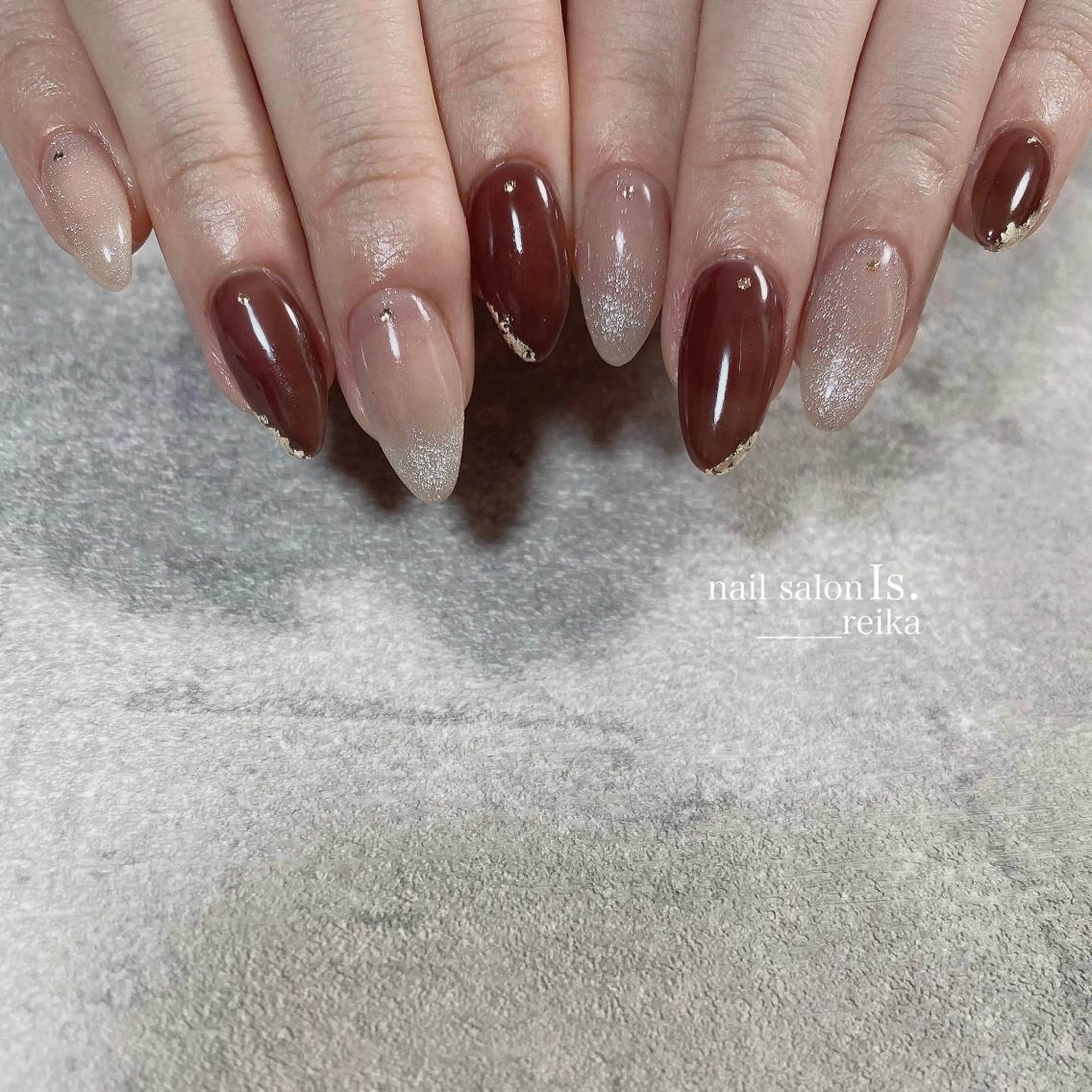 ネイル 持ち込み nail salon Is.  reikaのネイルデザイン