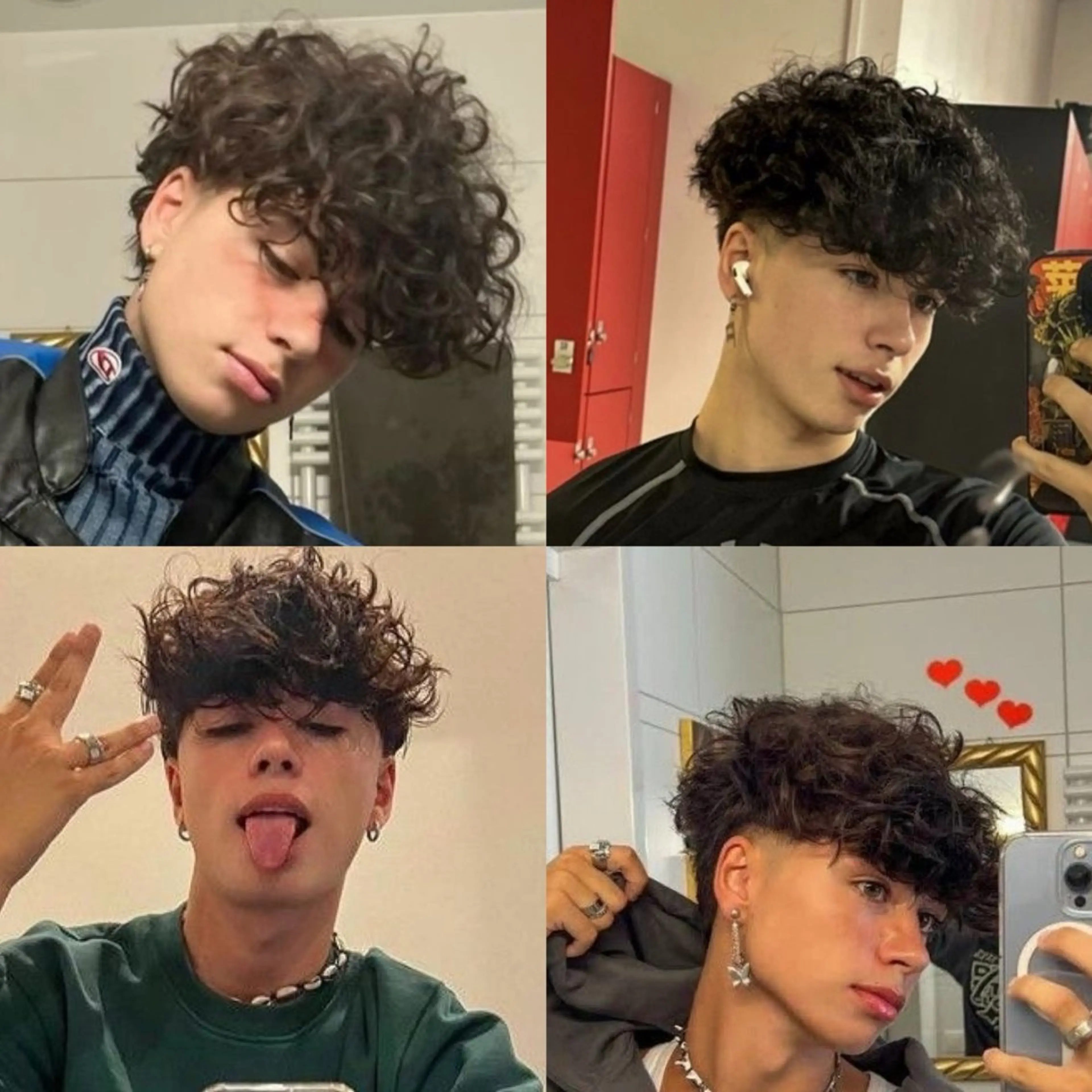ショート パーマ メンズ 渋谷駅から徒歩1分 BLUCKメンズヘアのヘアスタイル