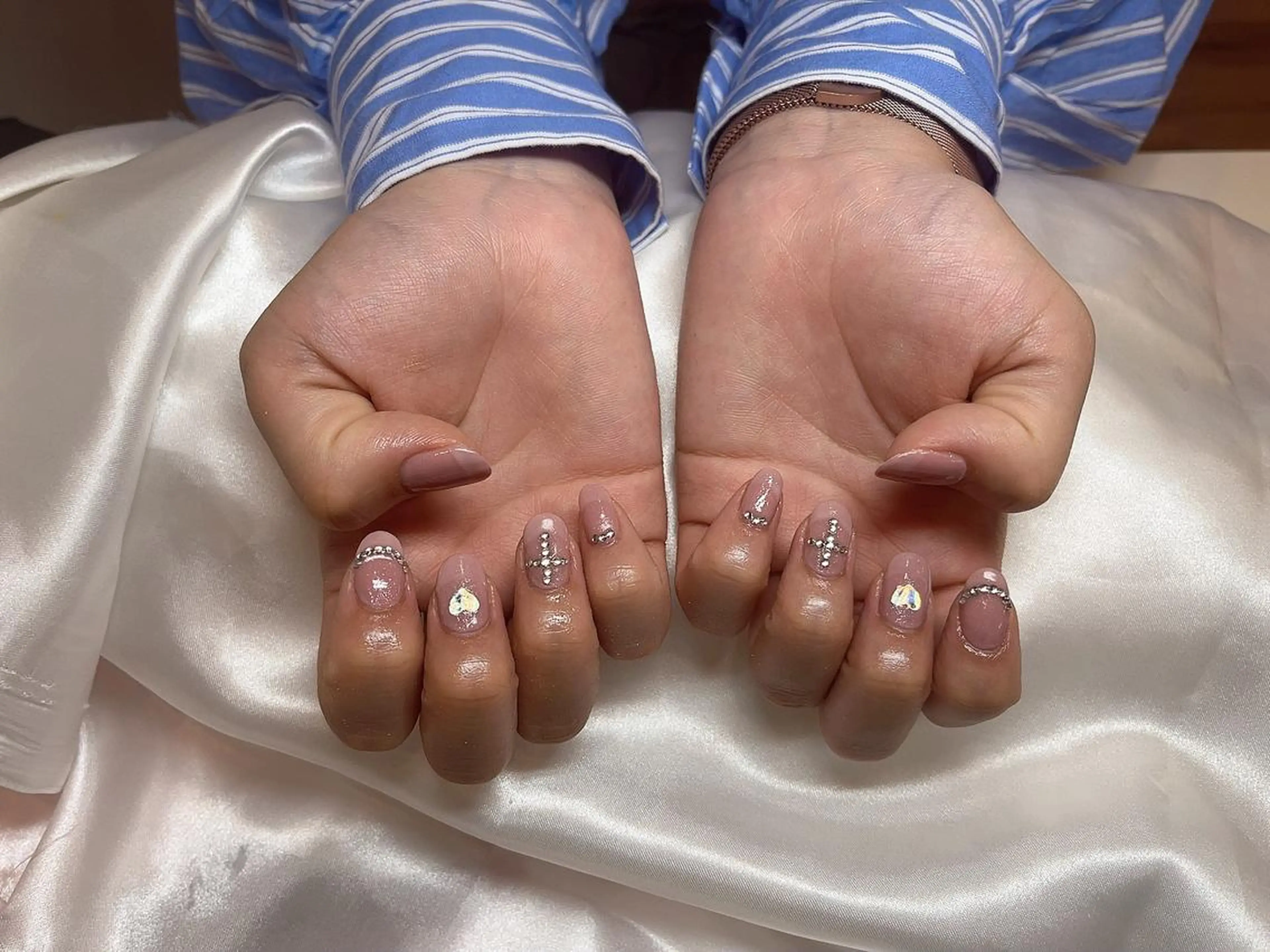 ネイル 持ち込み モンナ CCのネイルデザイン