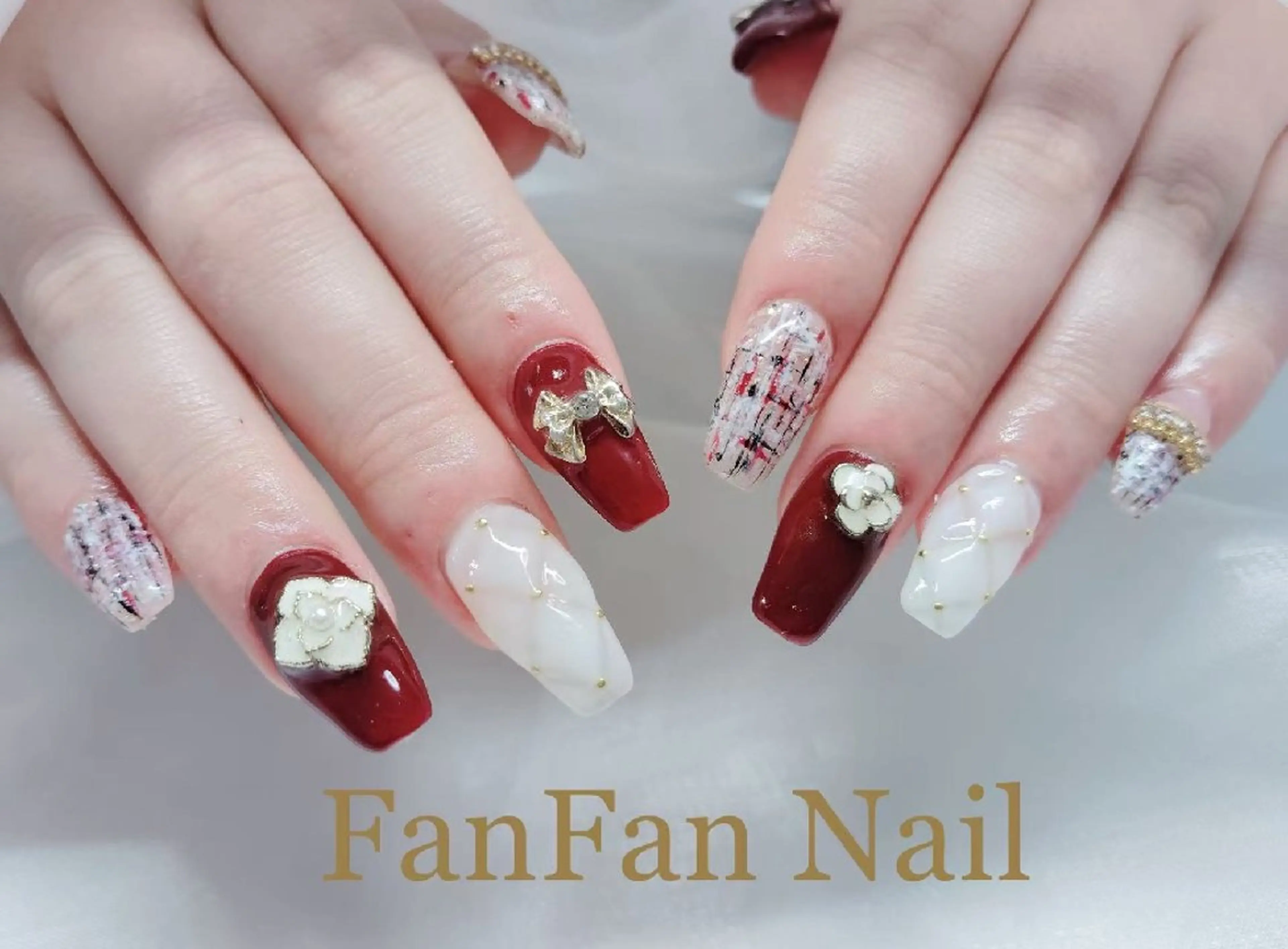 Fanfan  長さ出し専門のネイルデザイン