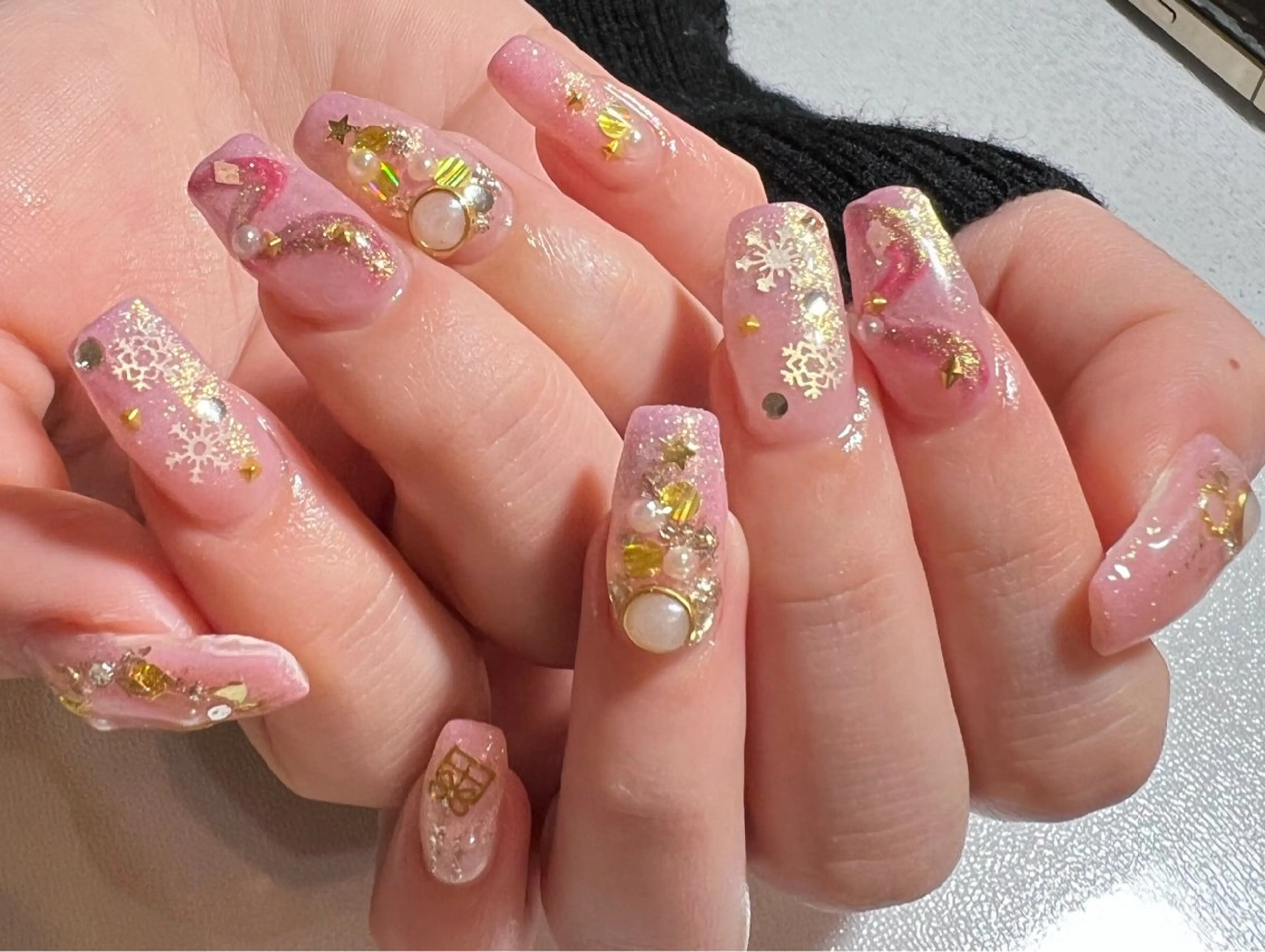 ネイル ピンク ハンドネイル private salon mieのネイルデザイン