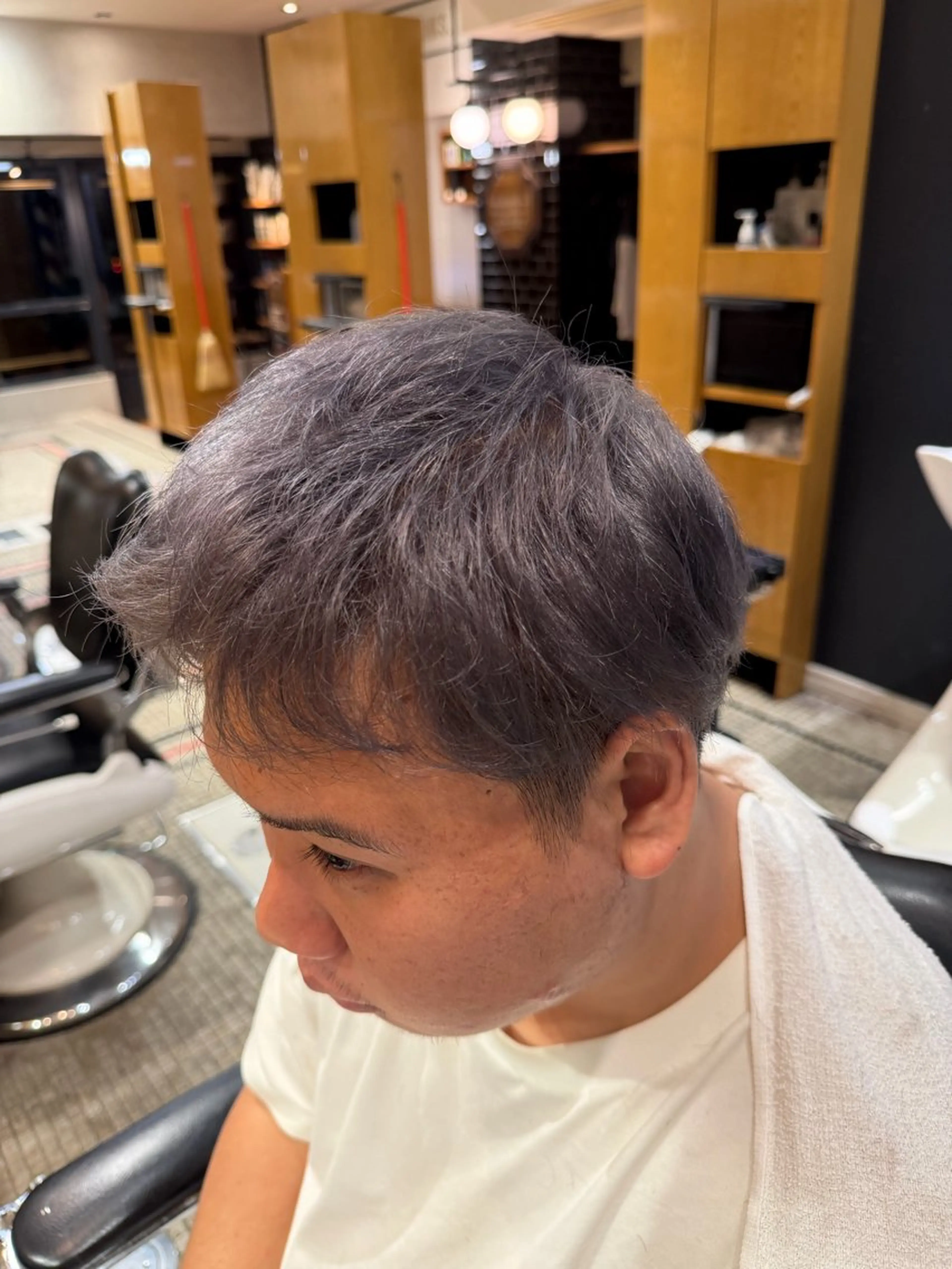 カット+ダブルカラー🌈の写真