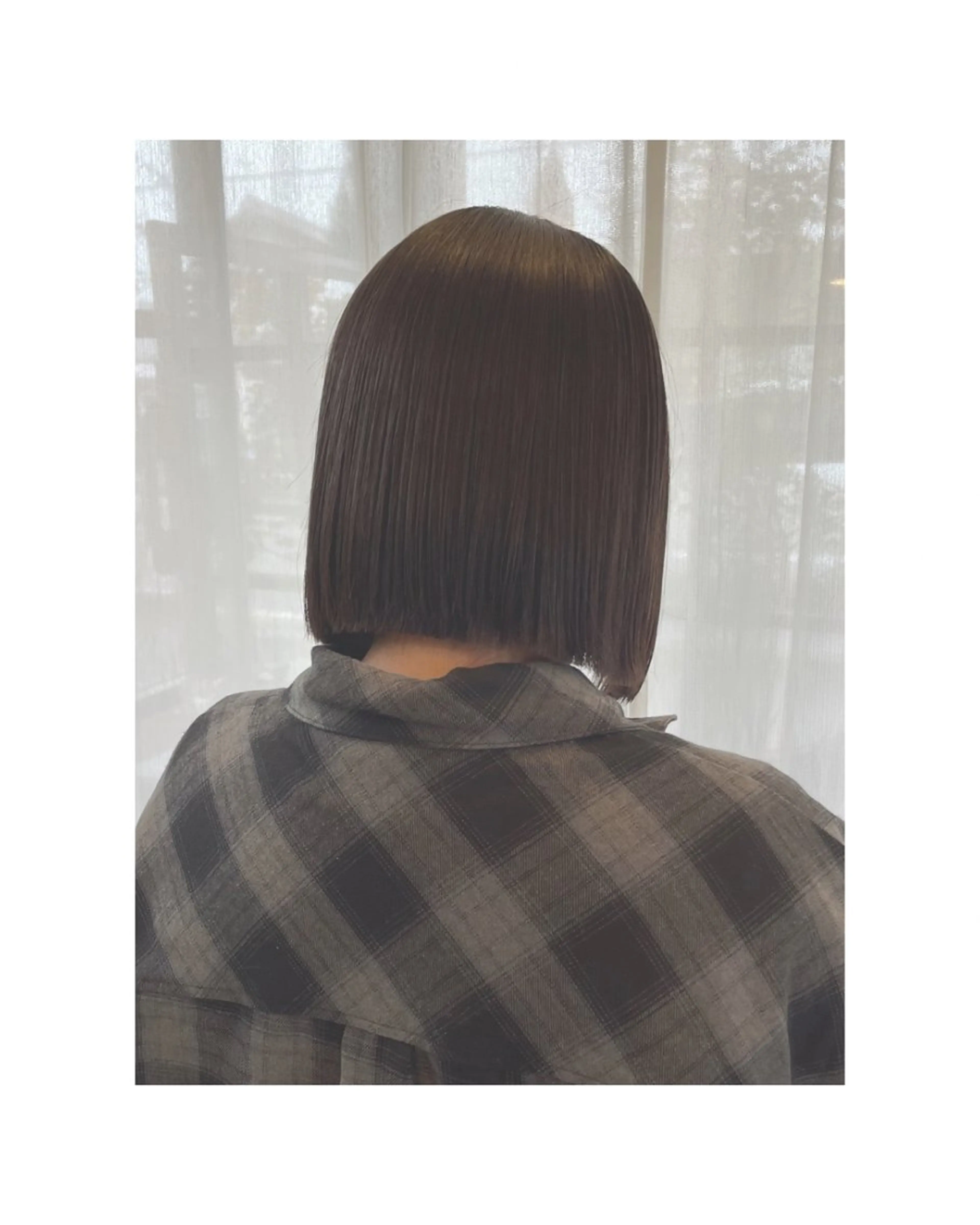 縮毛矯正(カット込み)の写真
