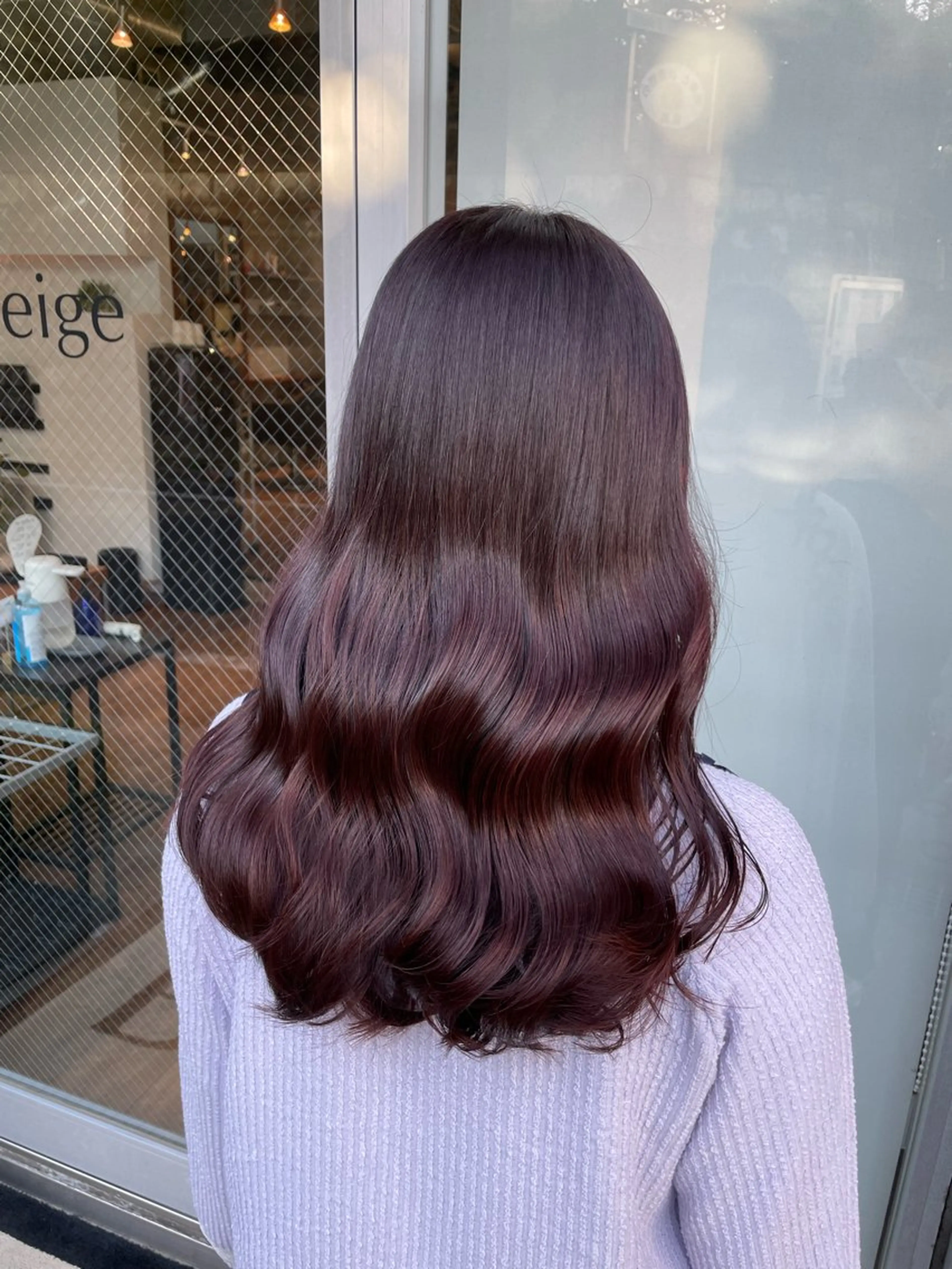 セミロング カラー Hair relax  spa Beige所属・🎀 Ririka🎀のヘアスタイル
