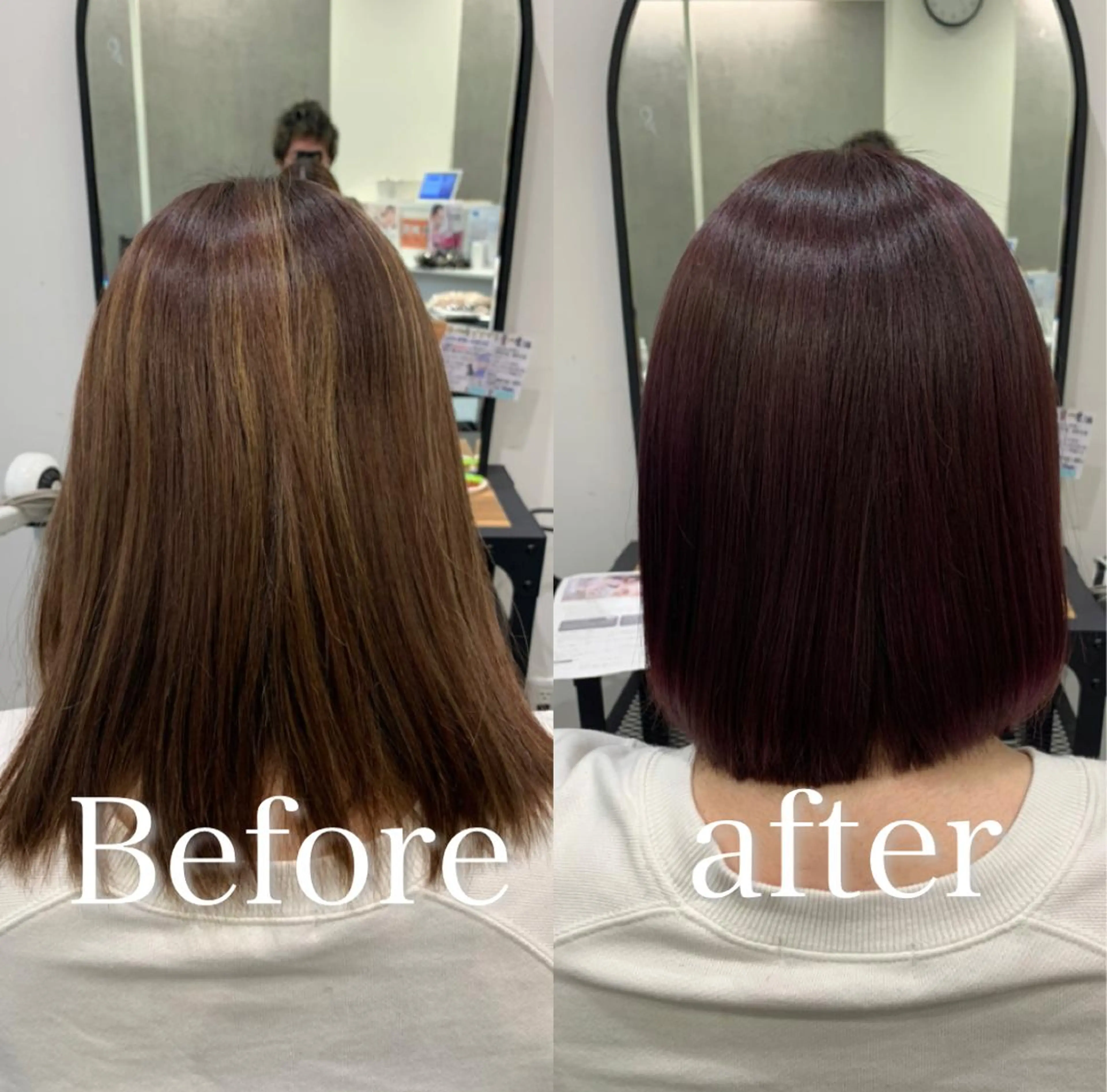 ミディアム 【酸性ストレート】 宮下和明のヘアスタイル