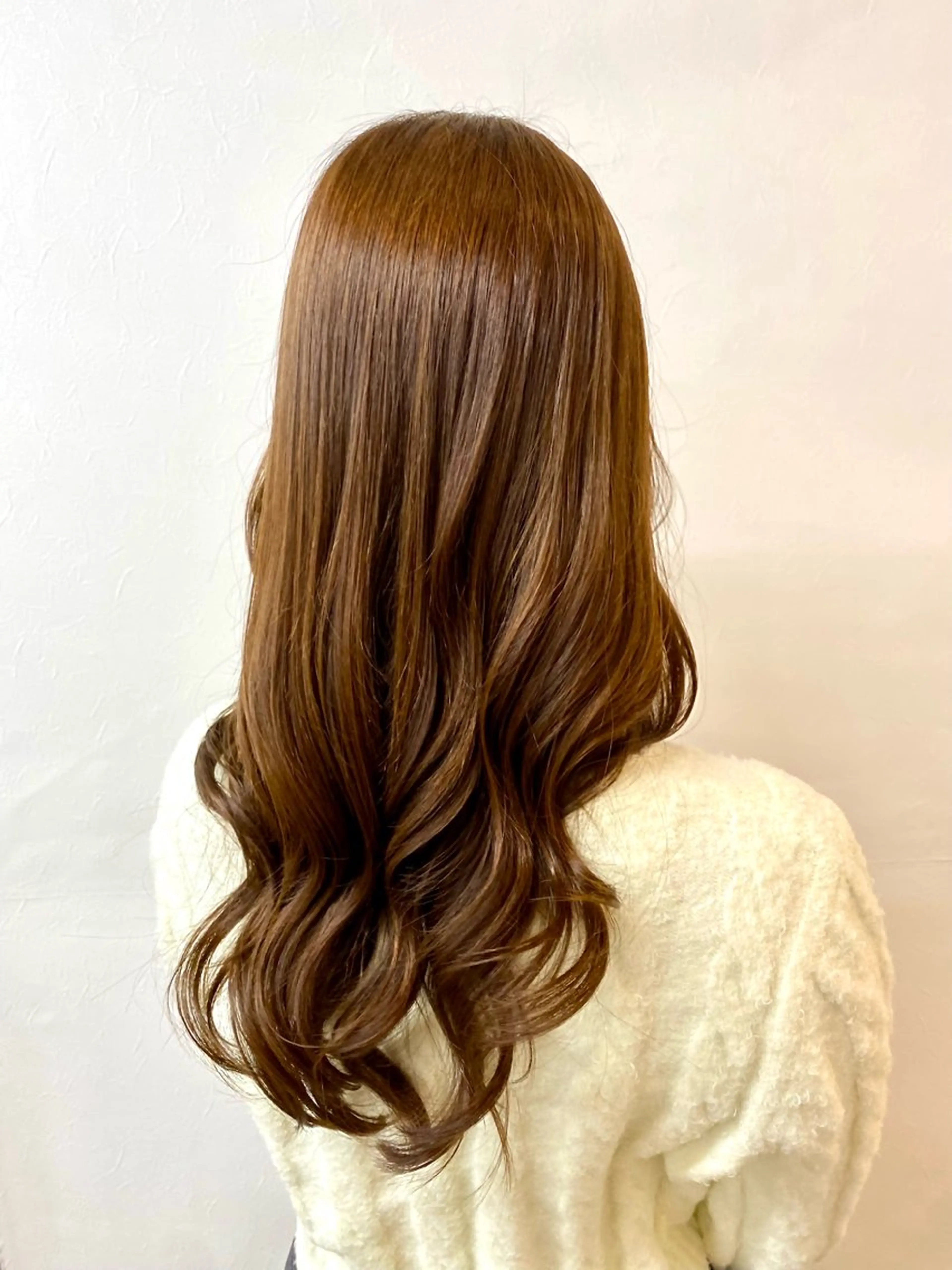 ロング ヘアアレンジ トリートメント ヘアカラー GLOSS 心斎橋 山上のヘアスタイル