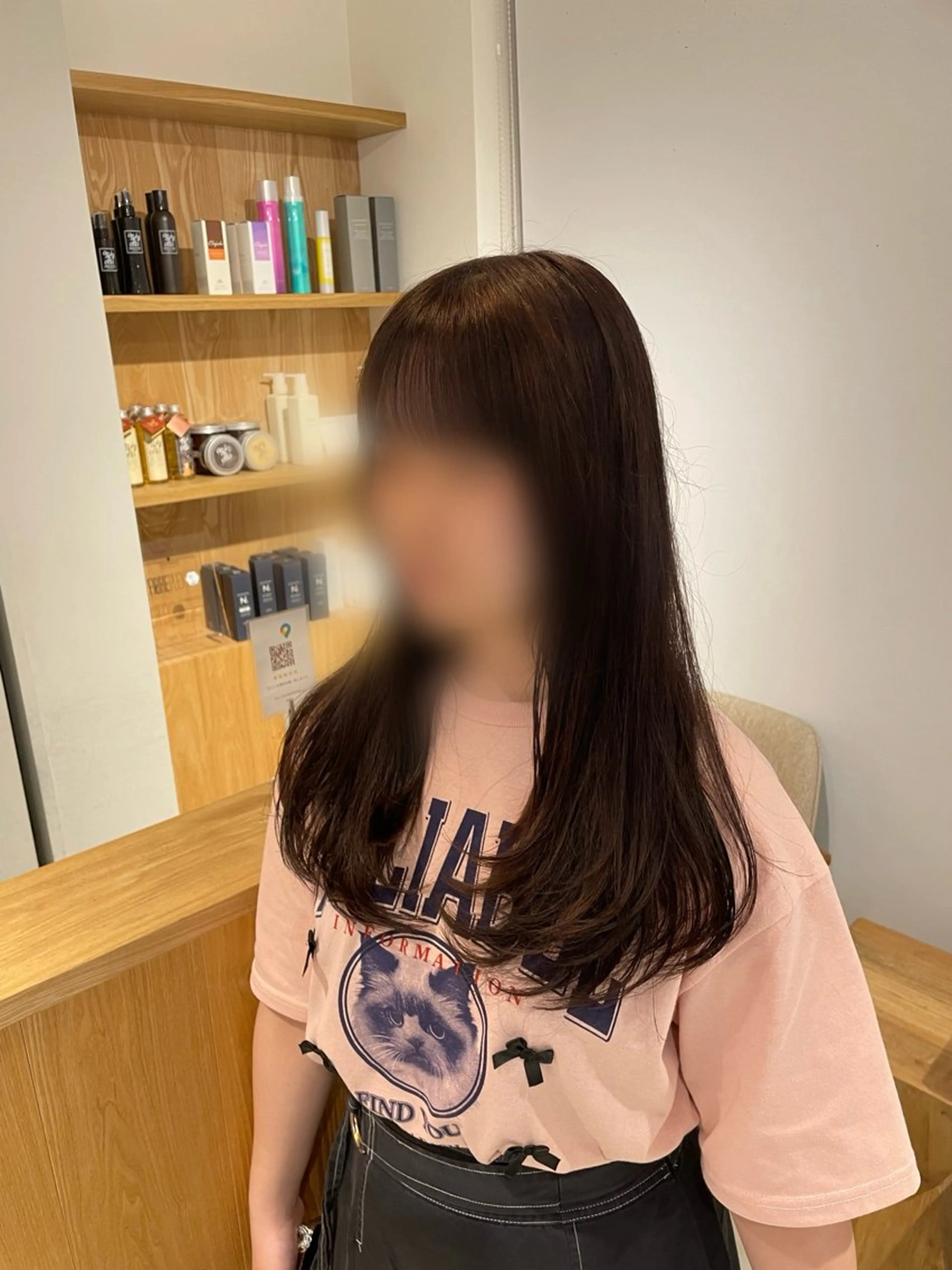 セミロング レイヤーカット カット無料✨️ 石川 潤のヘアスタイル