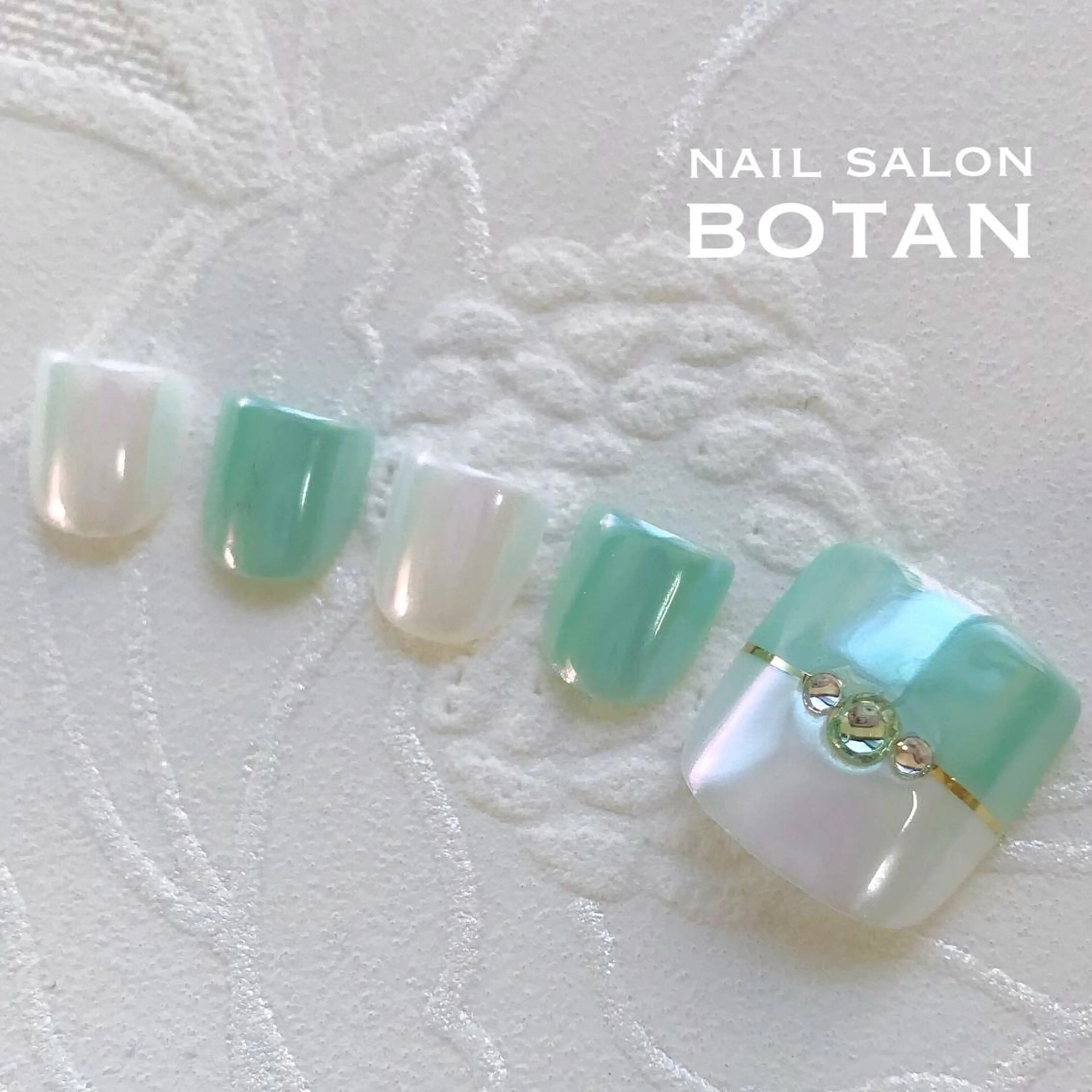 ネイル フットネイル NAIL SALON BOTANのネイルデザイン
