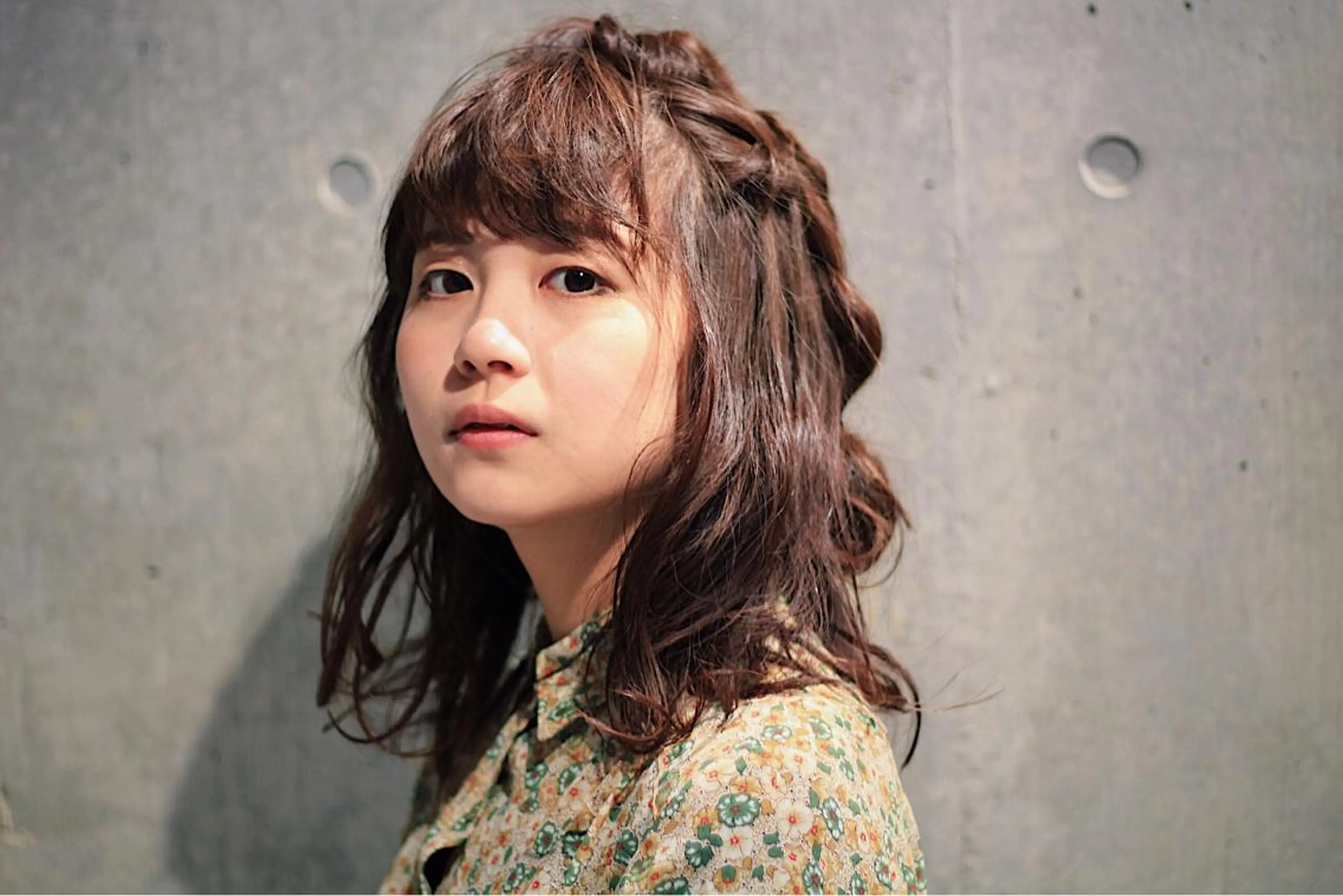 セミロング カラー ヘアアレンジ ベージュカラー ブラウンカラー 遠藤悠大/メンズ縮毛 /メンズカットのヘアスタイル