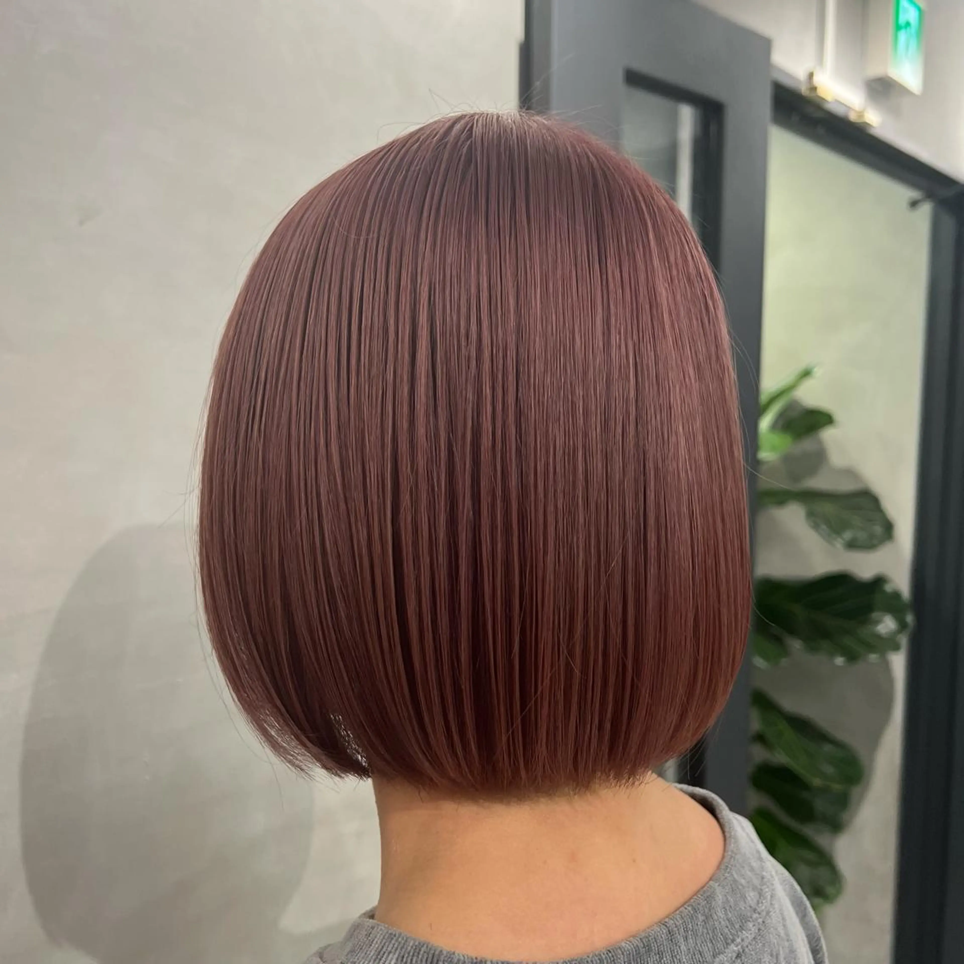 ショート カラー ベージュカラー ピンクカラー ピンクベージュ カット ヘアカラー トリートメント 🌹似合わせカラー/ 酸性縮毛🌹野本麗奈のヘアスタイル
