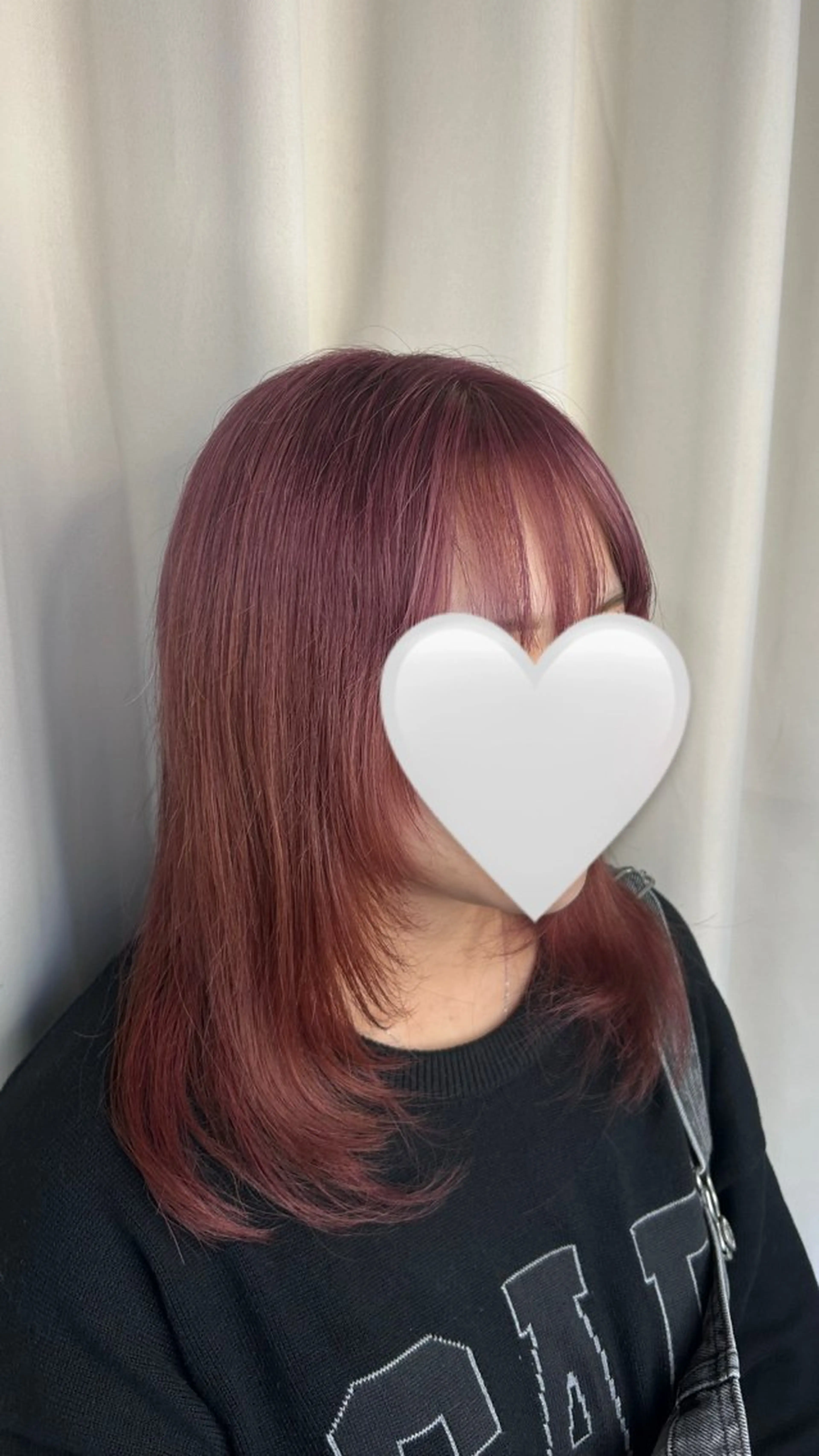 ミディアム カラー カット ヘアカラー mizuki THREE（A）のヘアスタイル