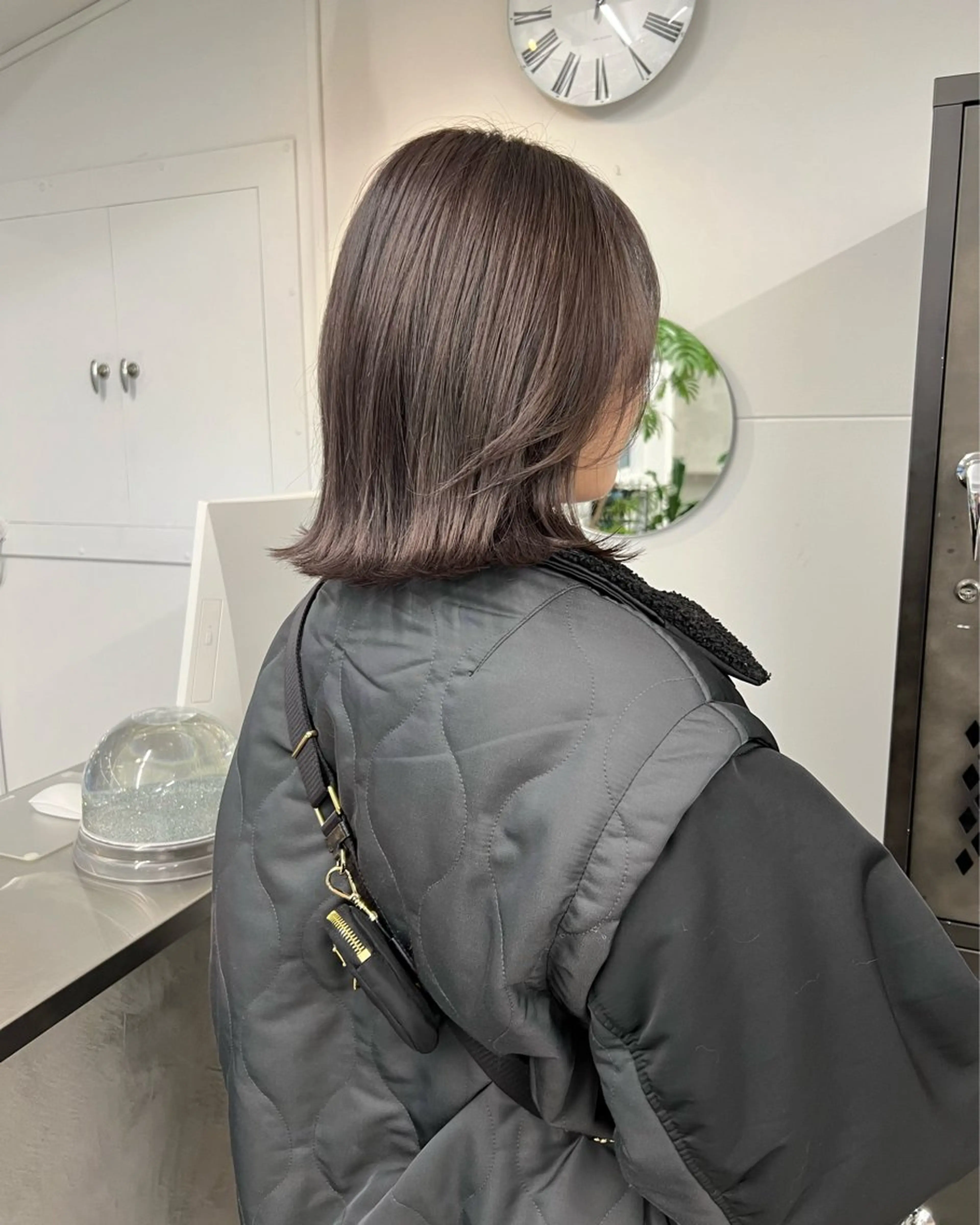 ミディアム カラー カット ヘアカラー トリートメント 樫原裕二 /柔らかいカラーのヘアスタイル