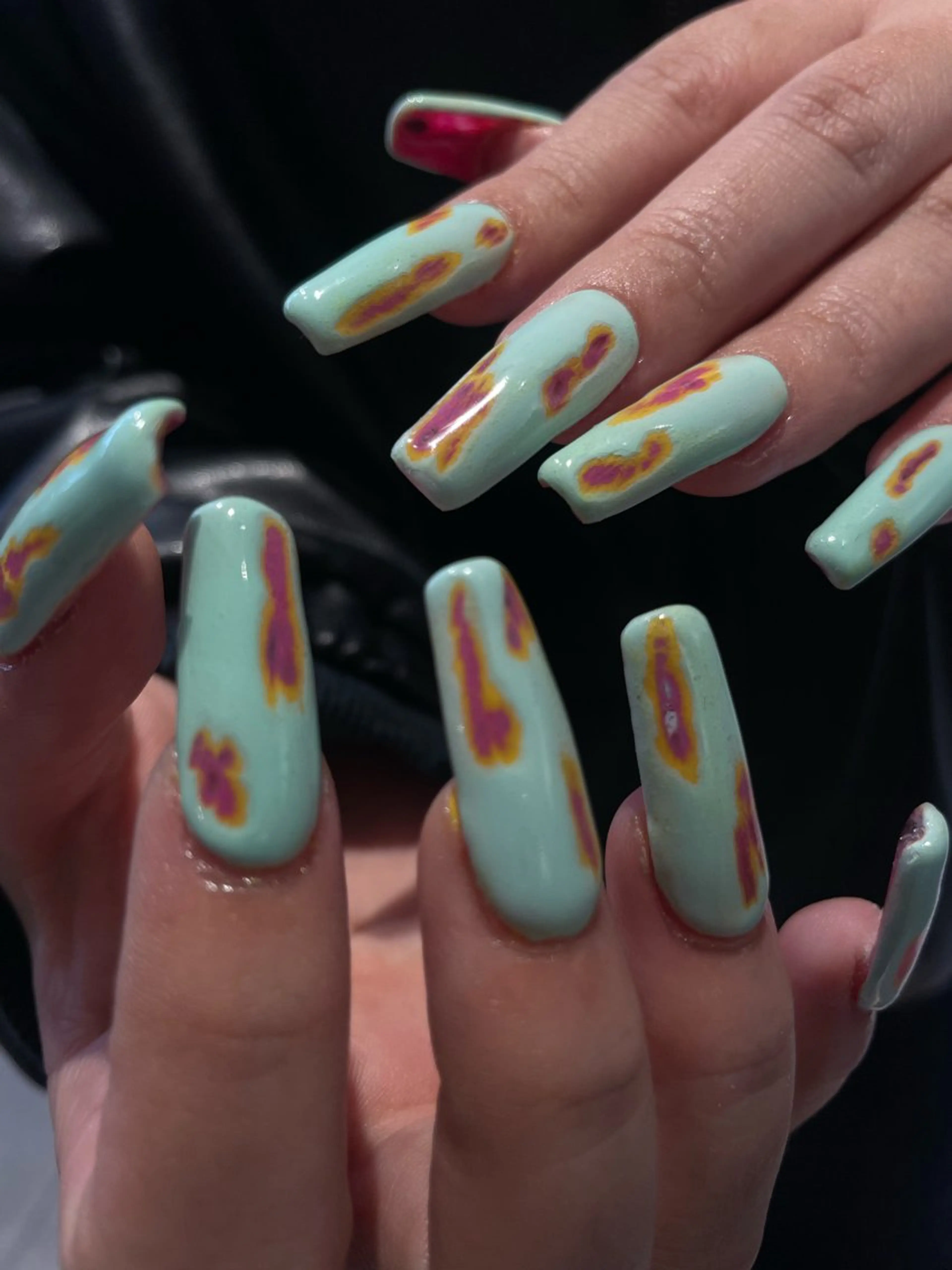 【☘️画像持込】デザインネイル🧚‍♀️🩷の写真