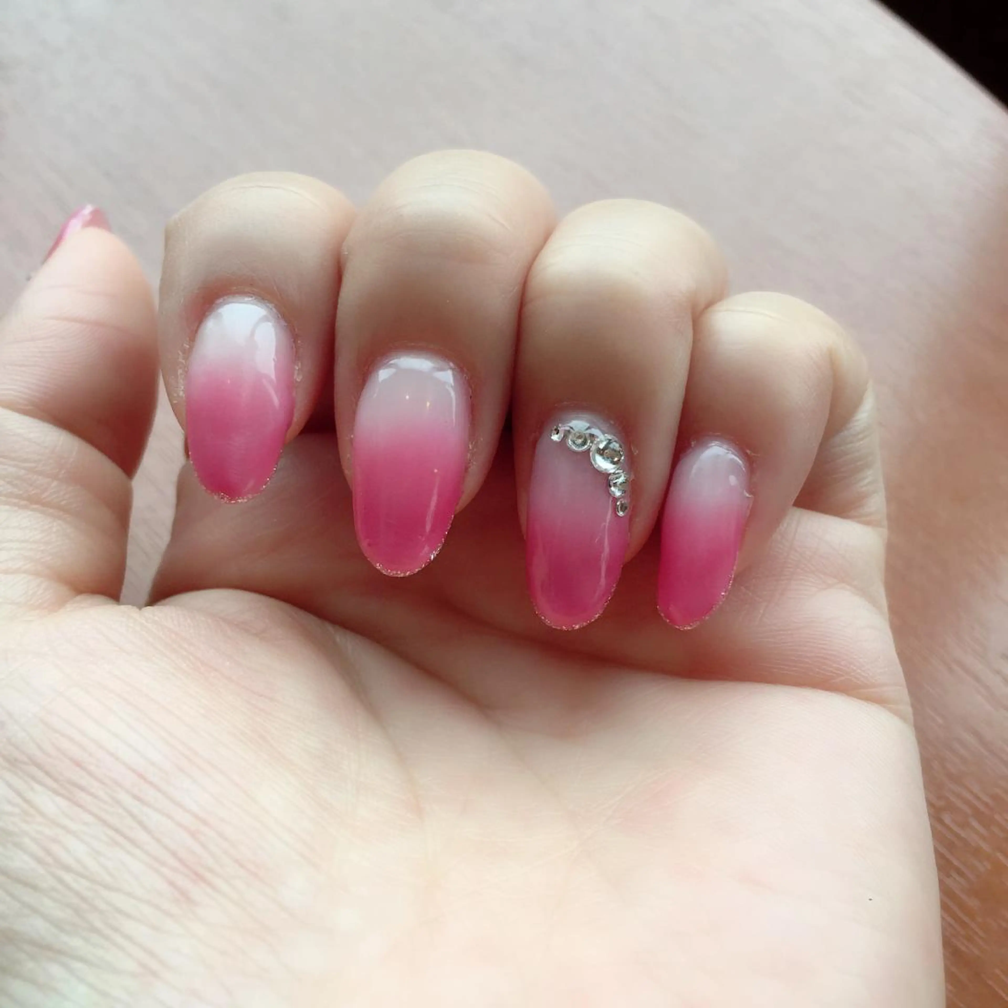 ネイル アートネイル グラデーション ラメ(グリッター) ストーンネイル Nono Nail ノノネイルのその他イメージ
