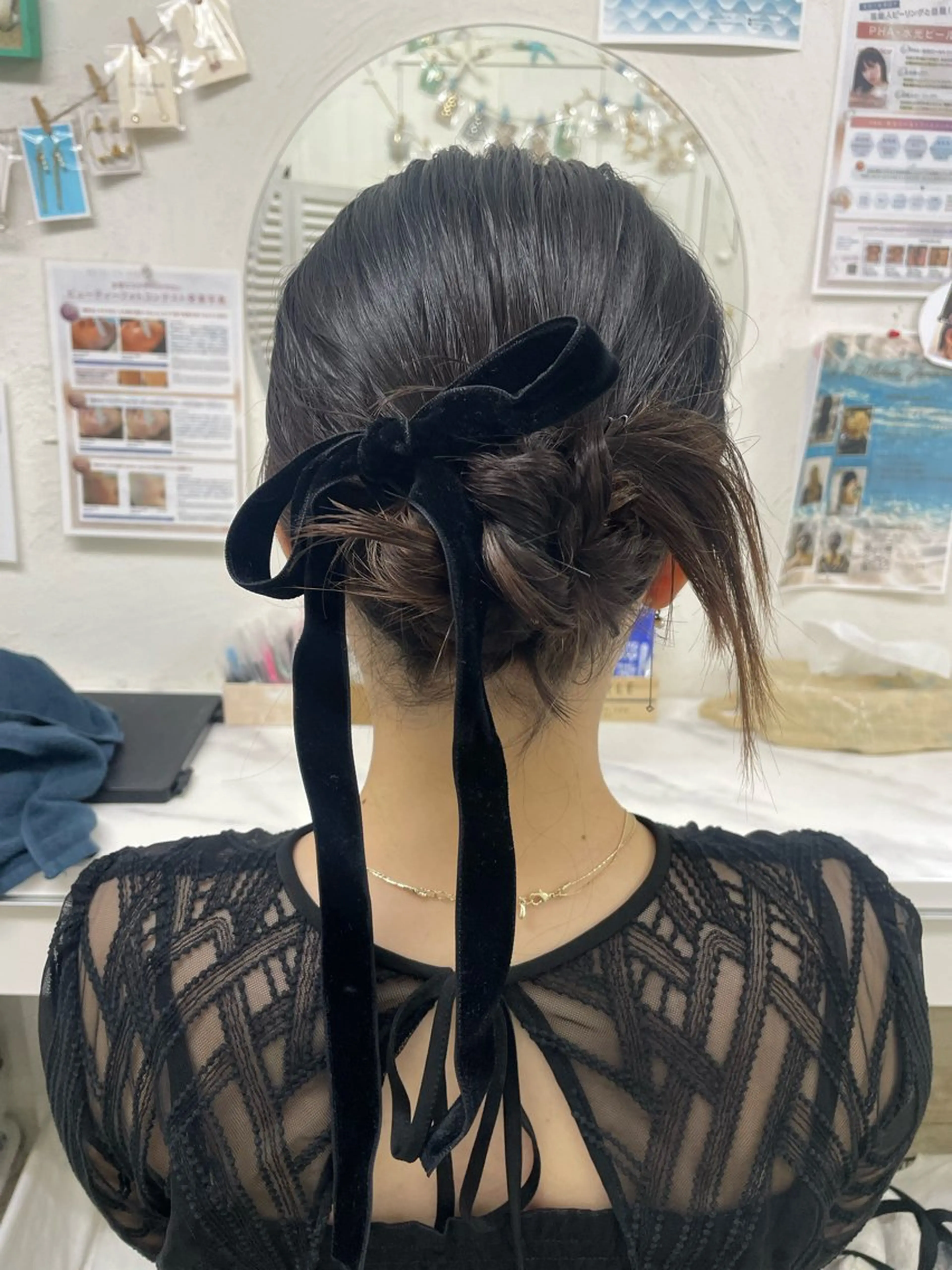 セミロング ヘアセット 六本木/ヘアセット /hairmakeのヘアスタイル