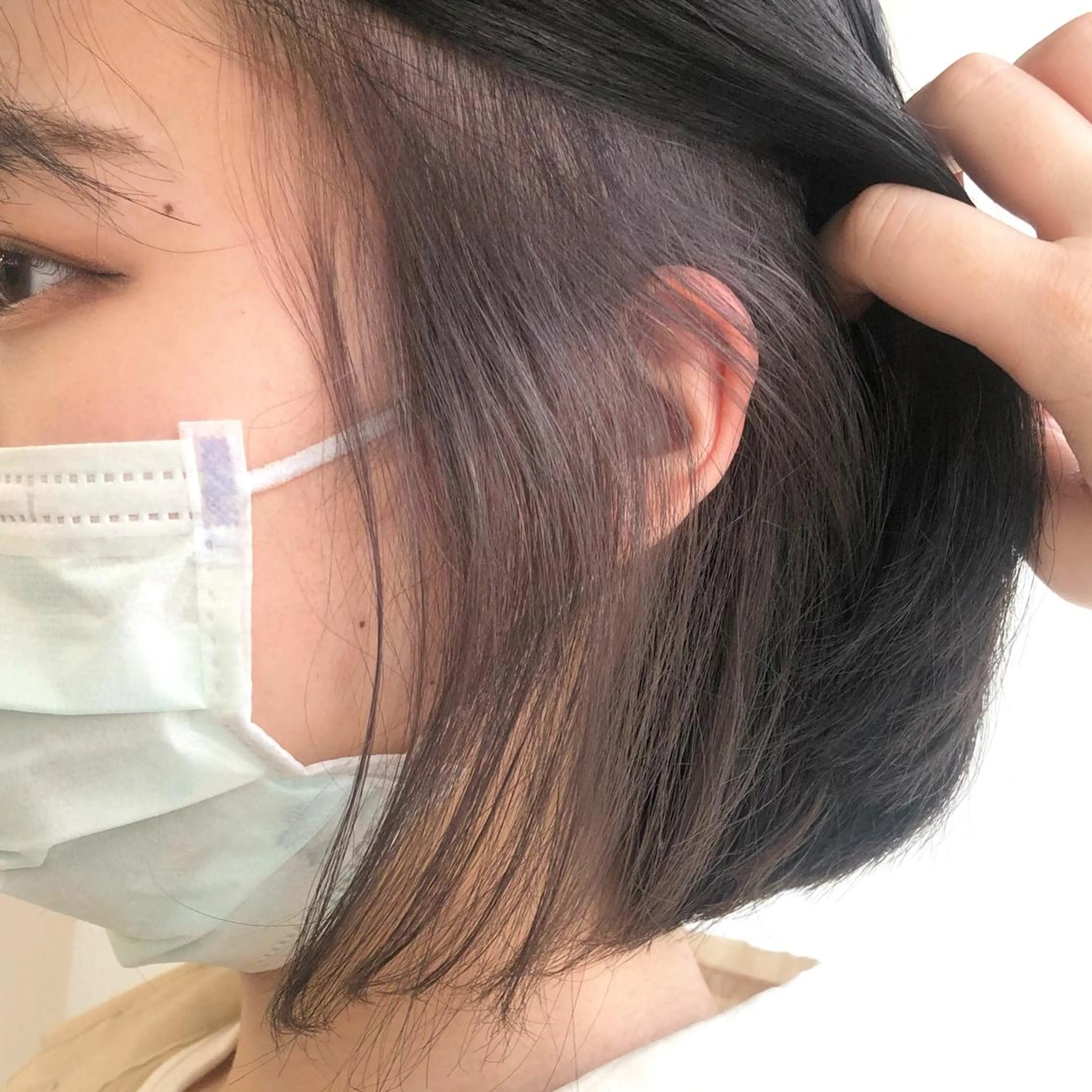 ミディアム 🤍韓国ヘア🇰🇷 タバタサオリ🤍のヘアスタイル