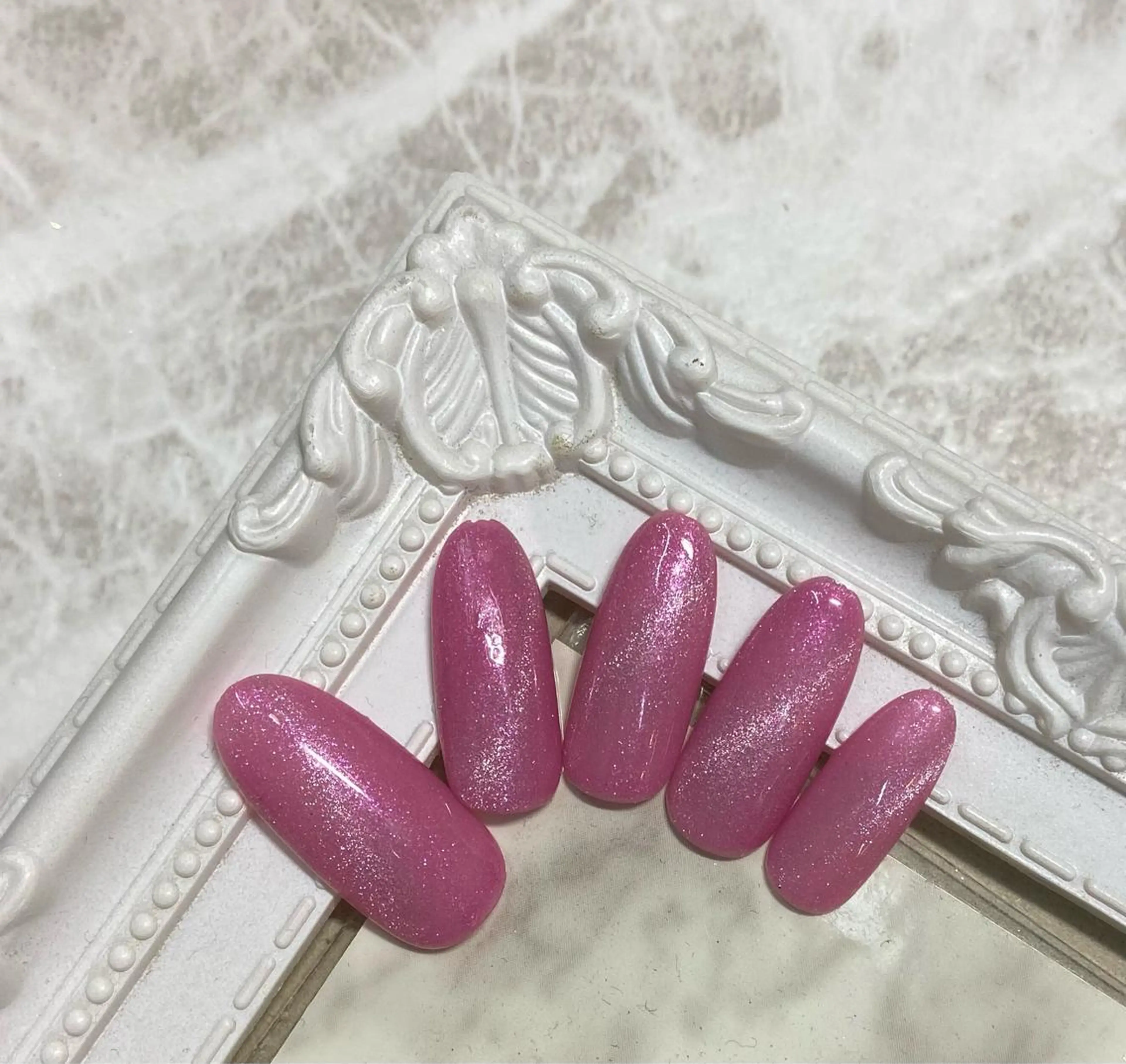 ネイル マグネットネイル 🧸熊谷 かほ🧸のネイルデザイン