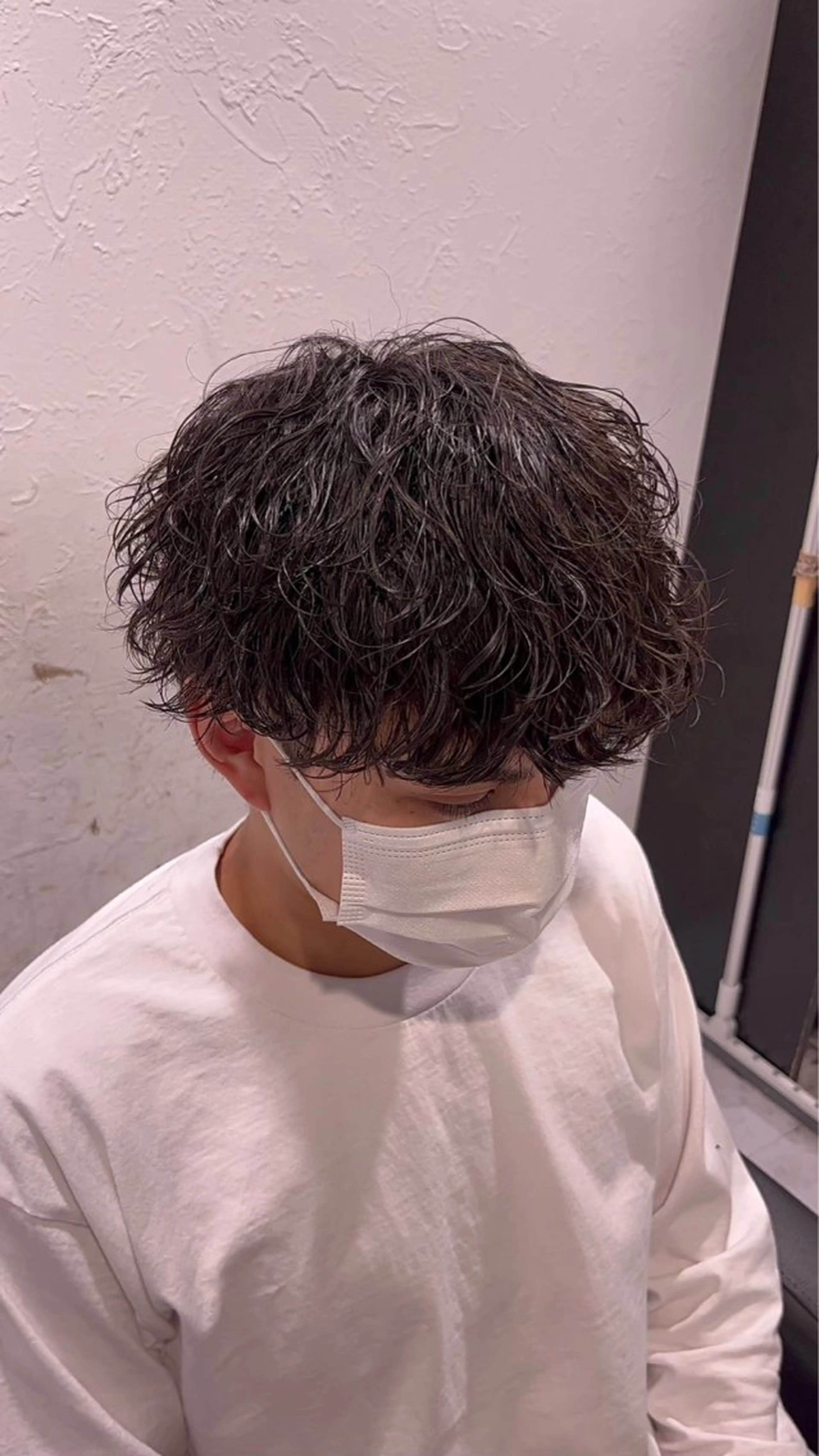 パーマ メンズ カット パーマ 🌟あゆ🌟 女子ウケスタイルのヘアスタイル