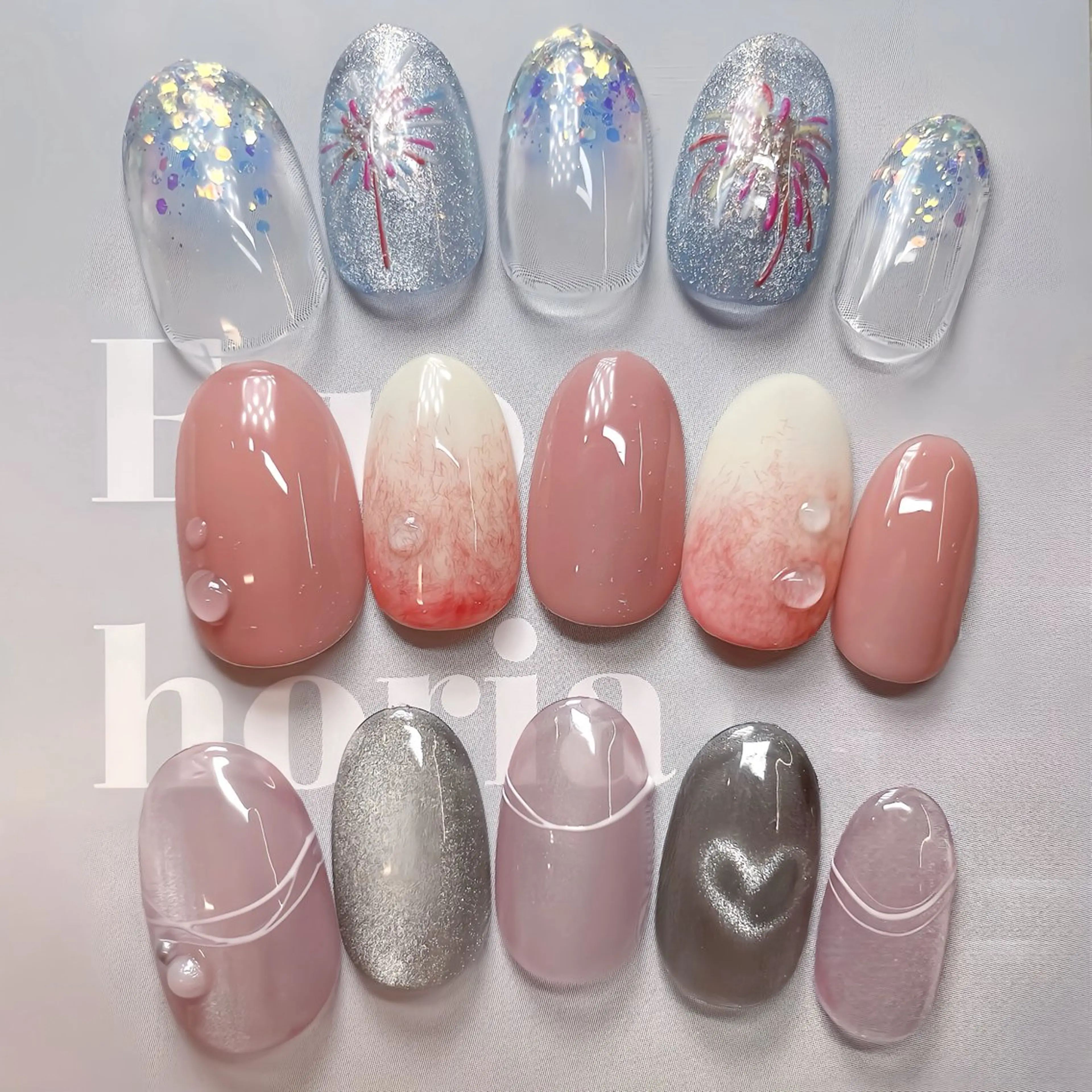 ネイル ハンドネイル Aube Nail 佐藤のネイルデザイン